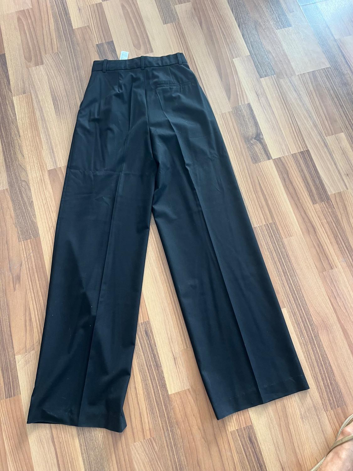 WIDE-LEG MASCULINE TROUSERS - Image 4