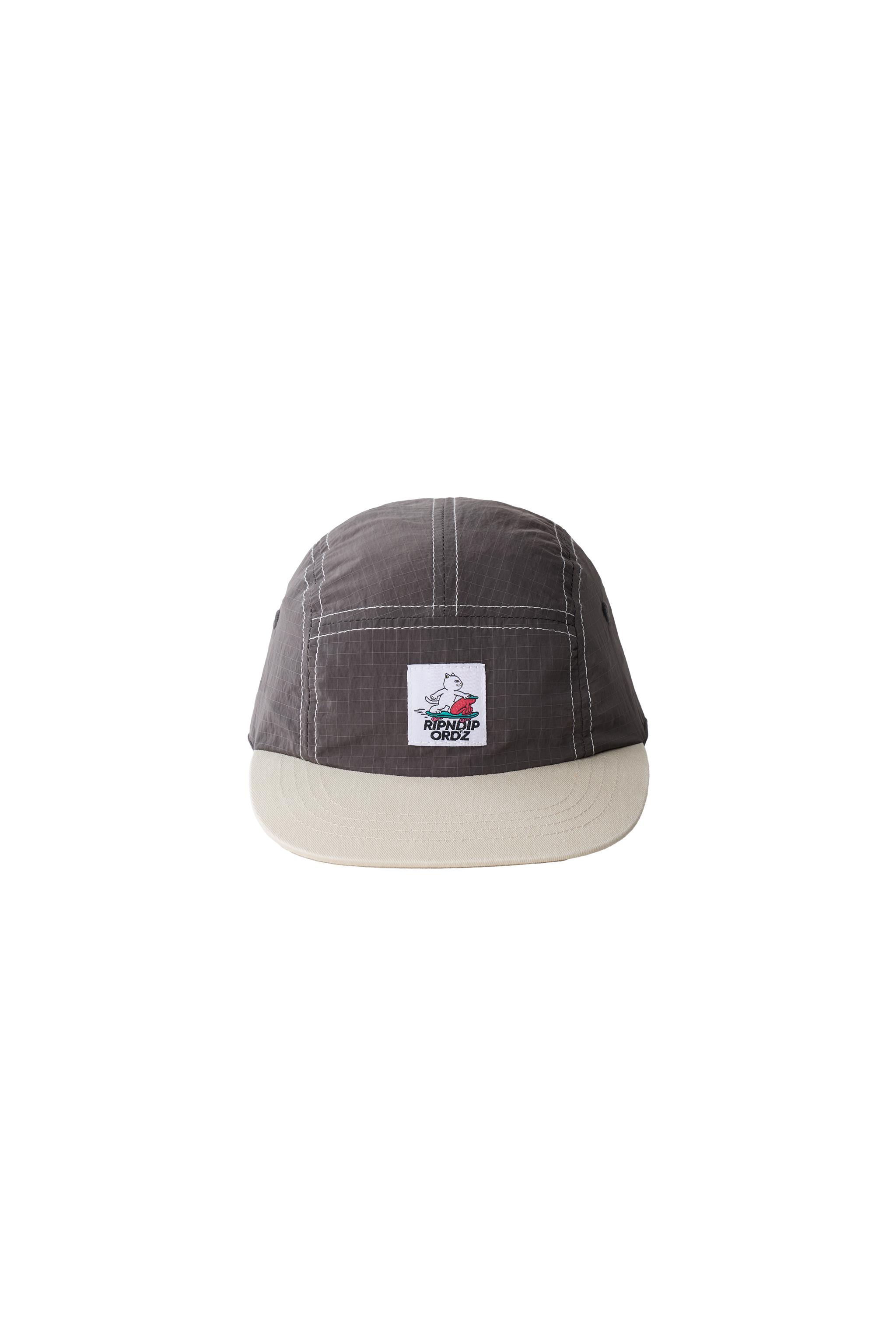 RIPNDIP © X ZARA KIDS LOGO LABEL CAP - Anthracite grey | ZARA