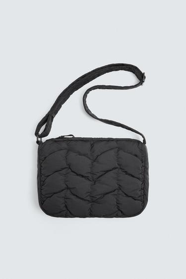 BANDOLERA ACOLCHADA - Negro de Zara