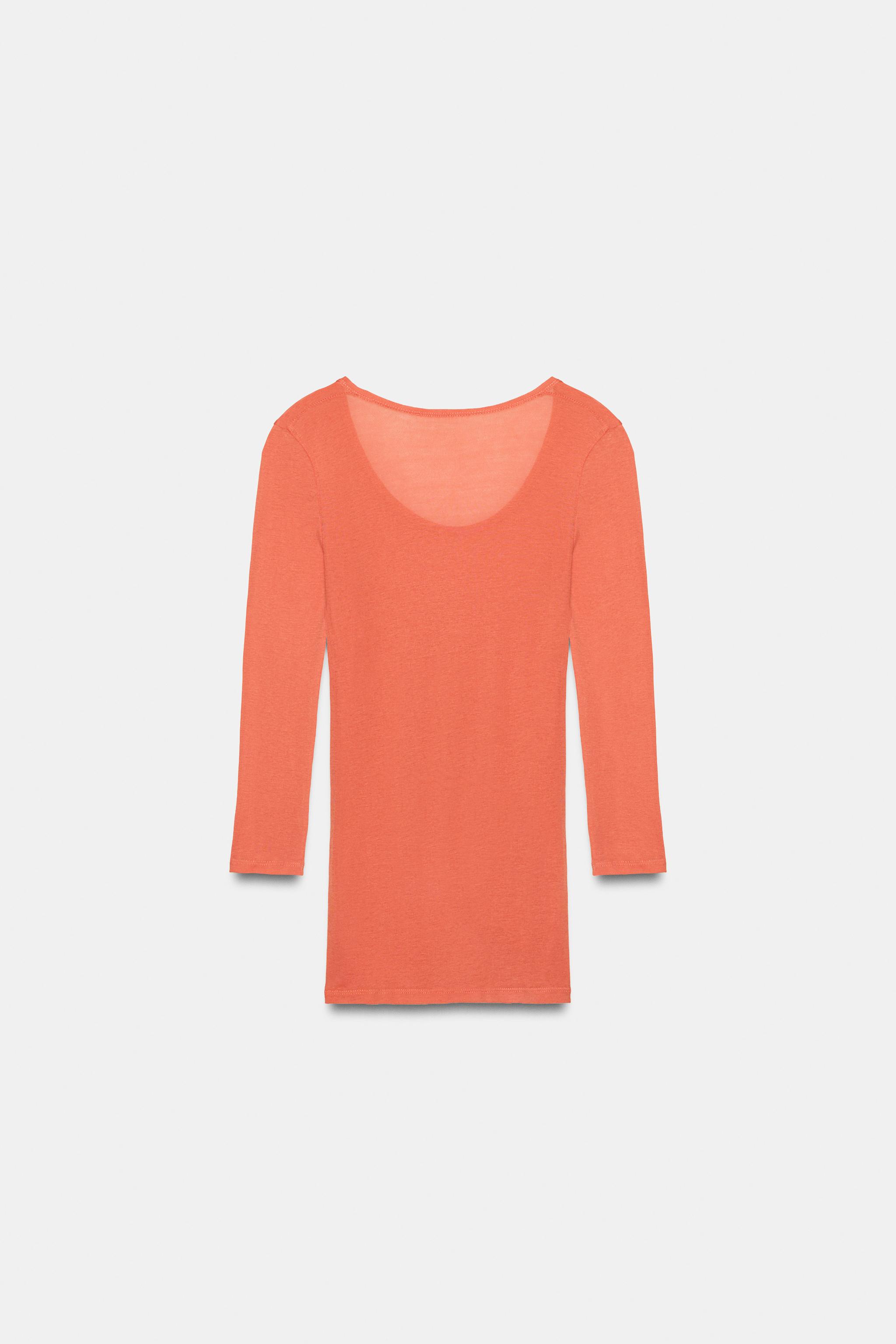 T-SHIRT SUPIMA® MANCHES TROIS QUARTS