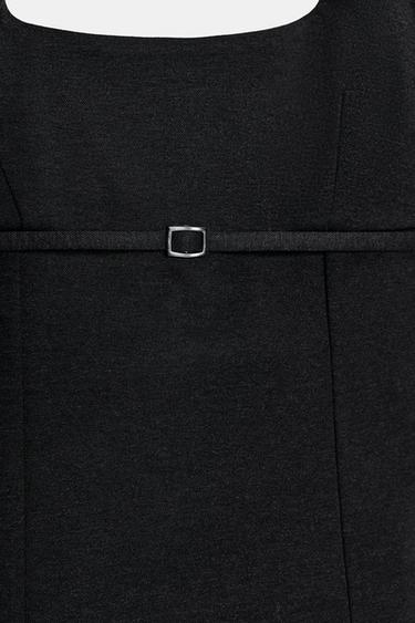 INTERLOCK HALTER TOP - Black by Zara - Image 6