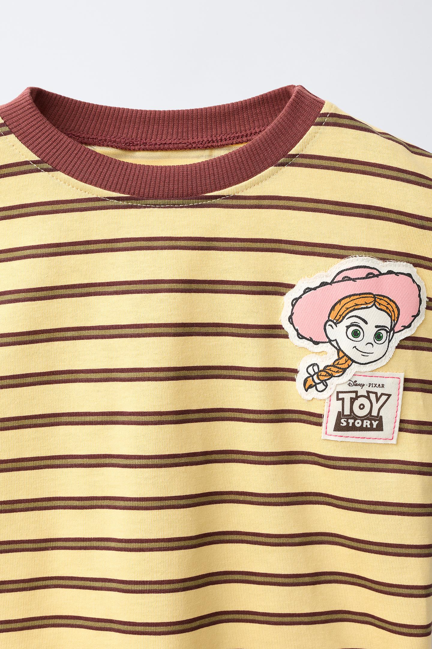 Детская футболка Zara Toy Story© Disney Pixar Striped, цвет: Полосатый — фото 3