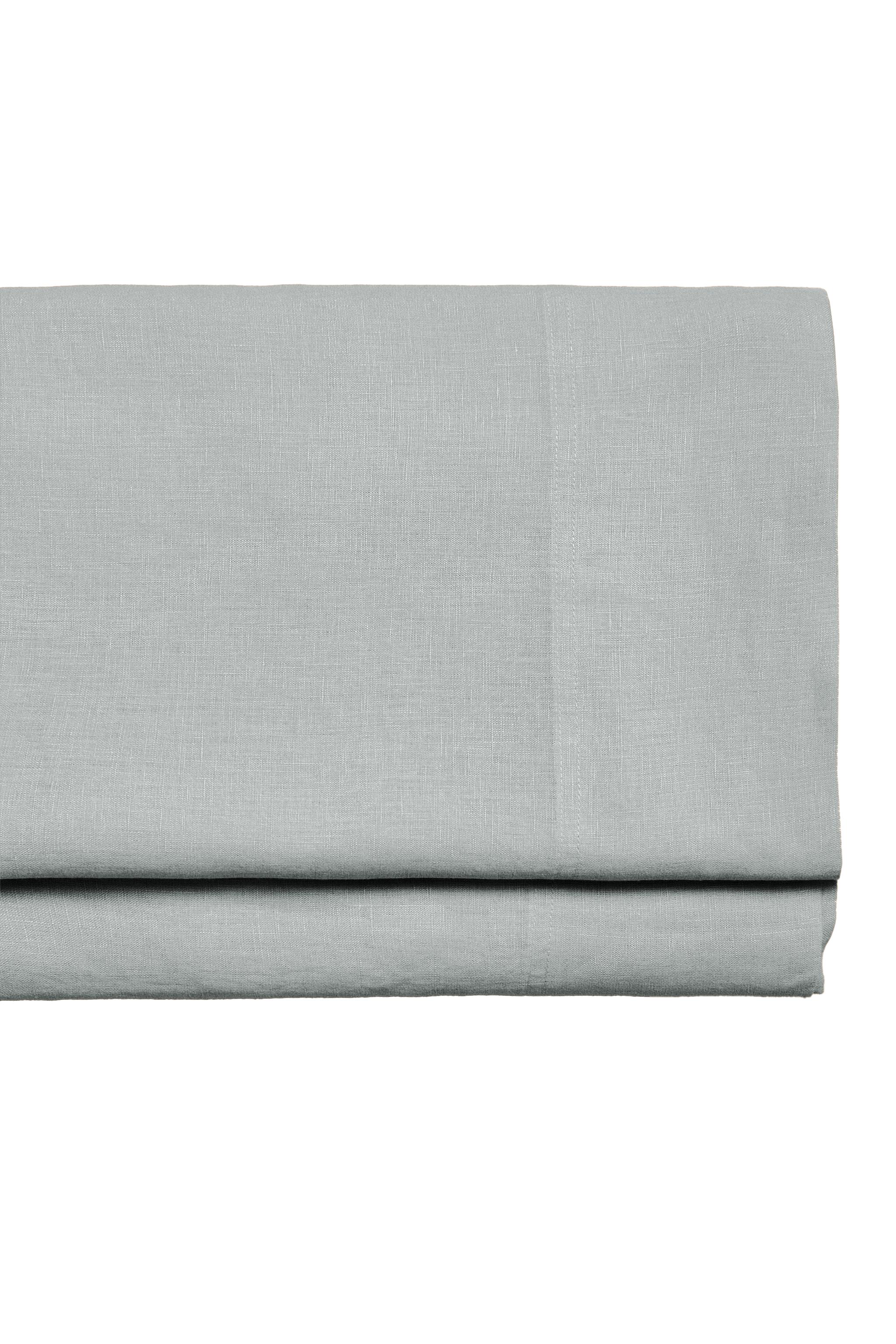 SÁBANA ENCIMERA LINO LAVADO (140 GXM²) - Gris / Azul | ZARA