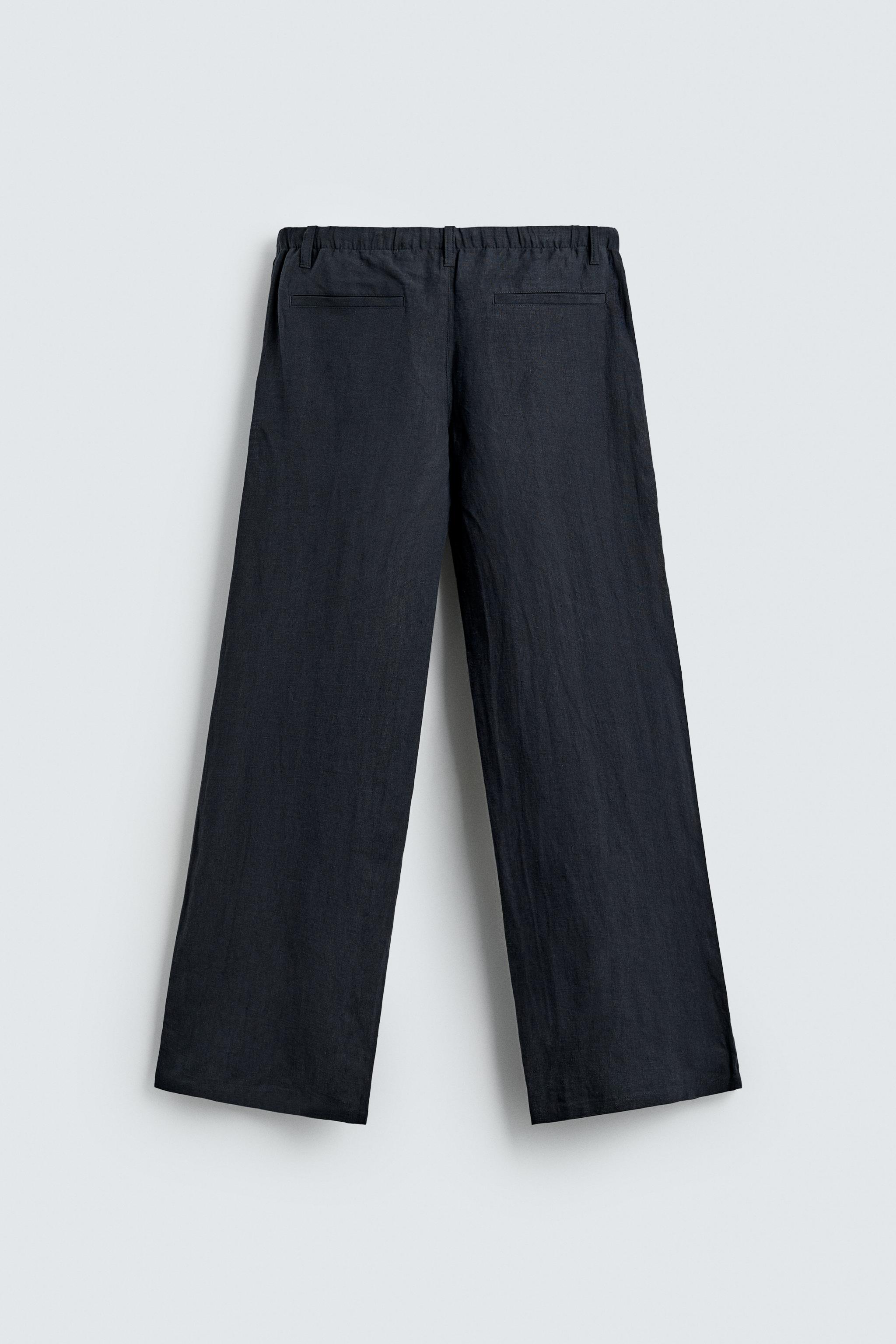 PANTALON RELAXED FIT 100% LIN