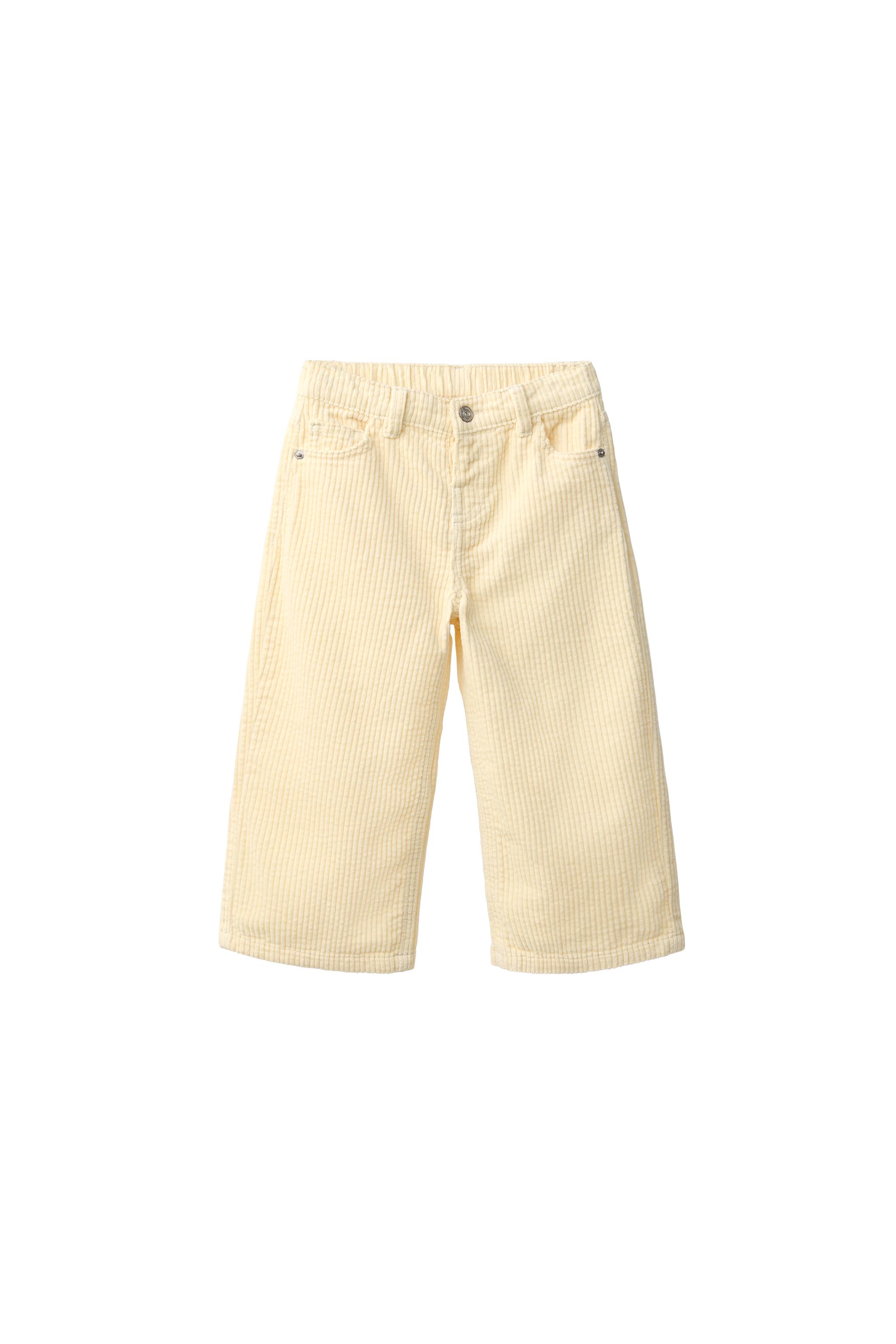 WIDE-LEG CORDUROY TROUSERS