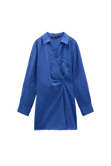 WRAP DRESS WITH POCKET