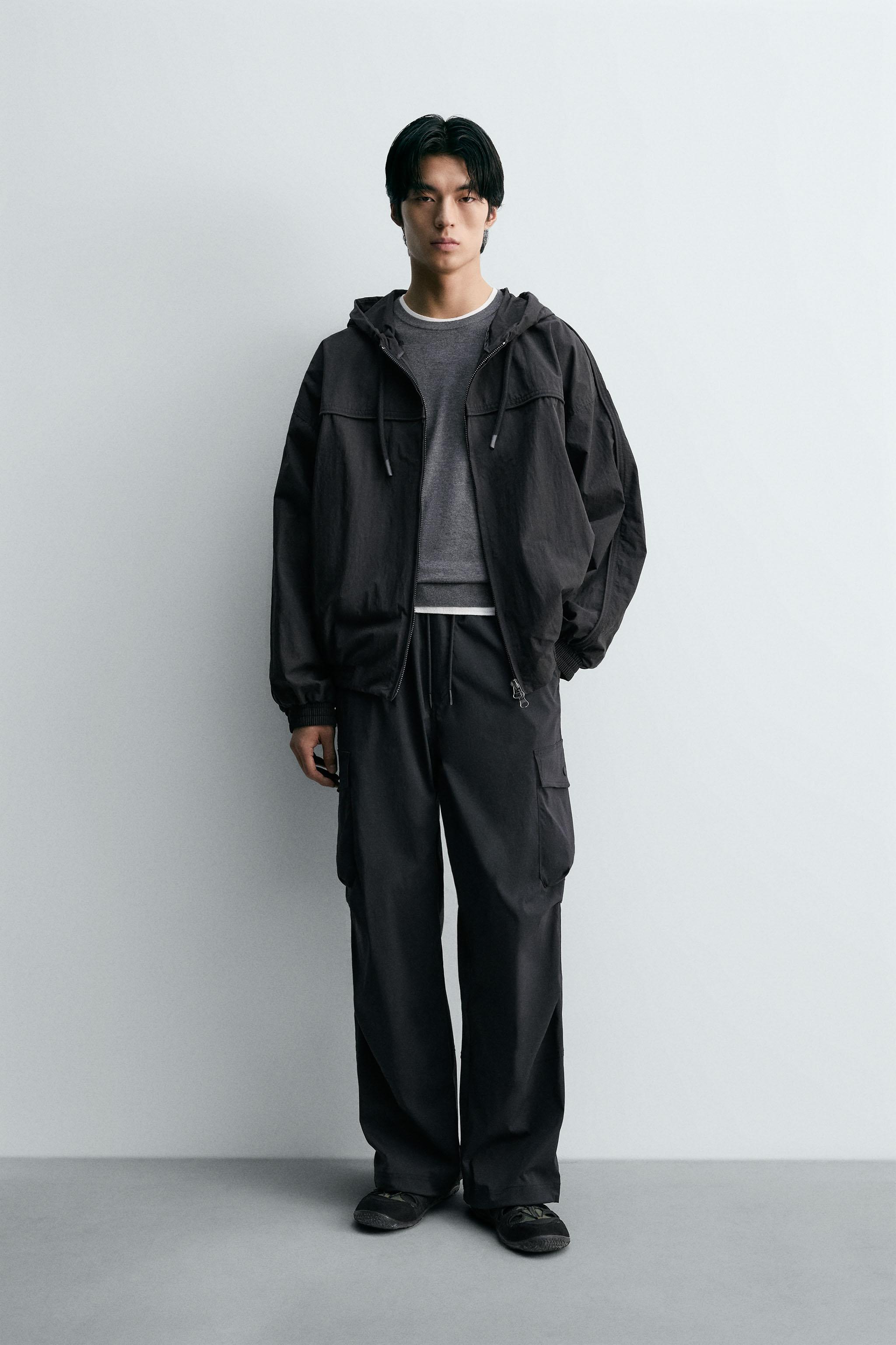 テクニカルカーゴパンツ - ブラック | ZARA Japan / 日本