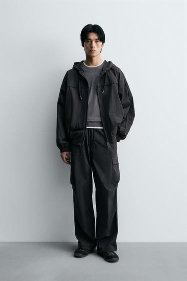 TECHNICAL CARGO TROUSERS - Black by Zara - Image 0