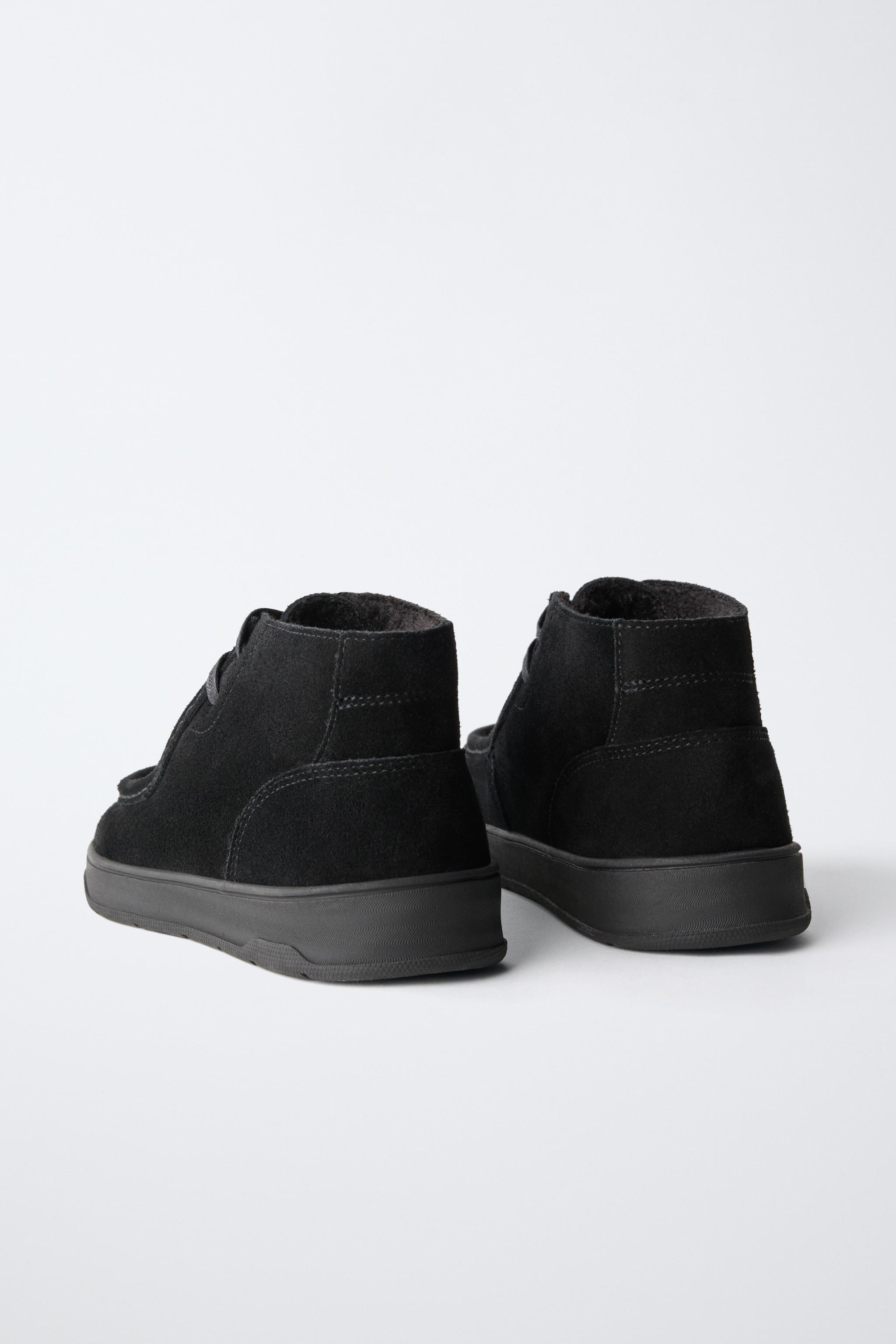 BOTTINES BAREFOOT LACETS CUIR
