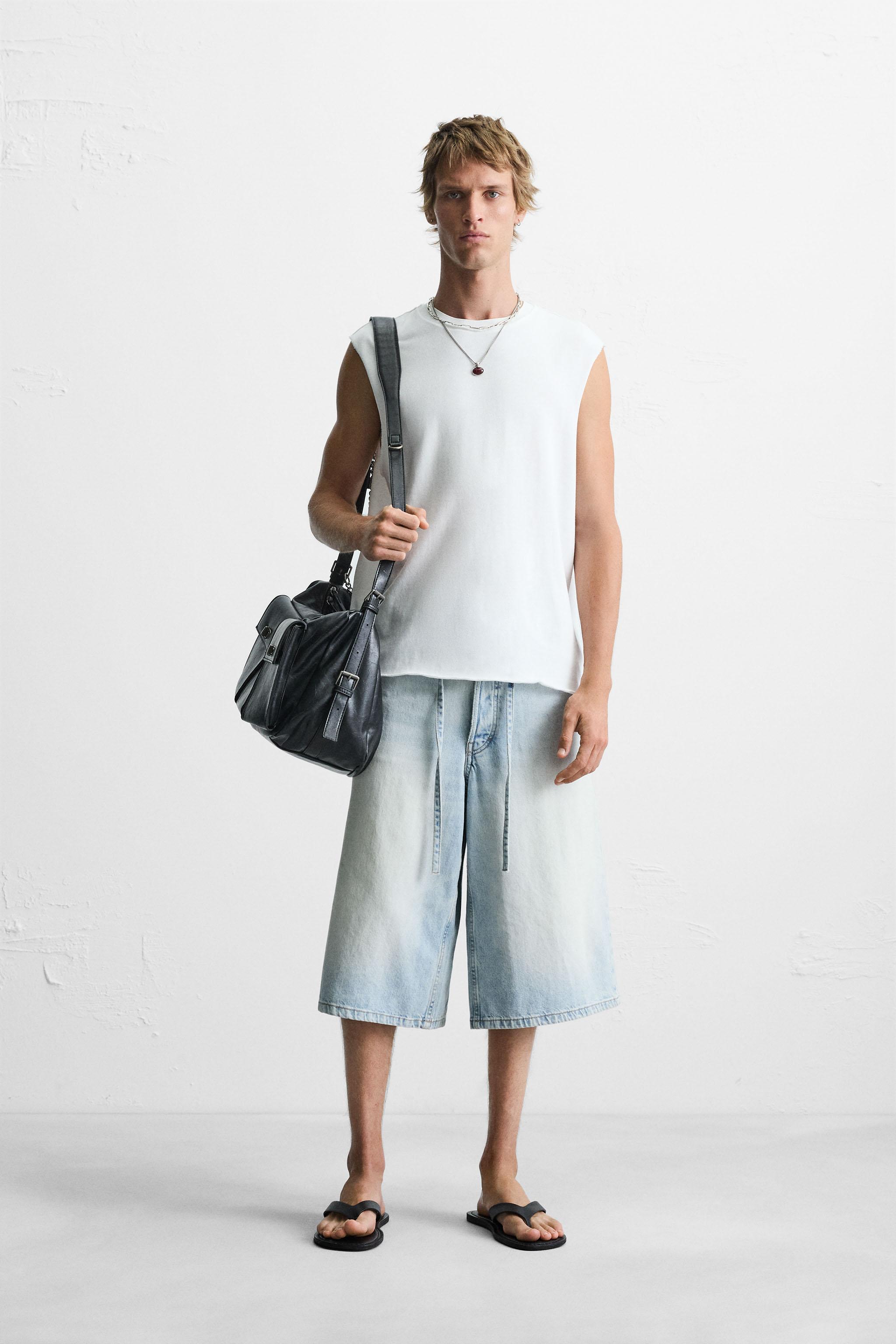 IRREGULAR KNIT TANK TOP - White | ZARA United States