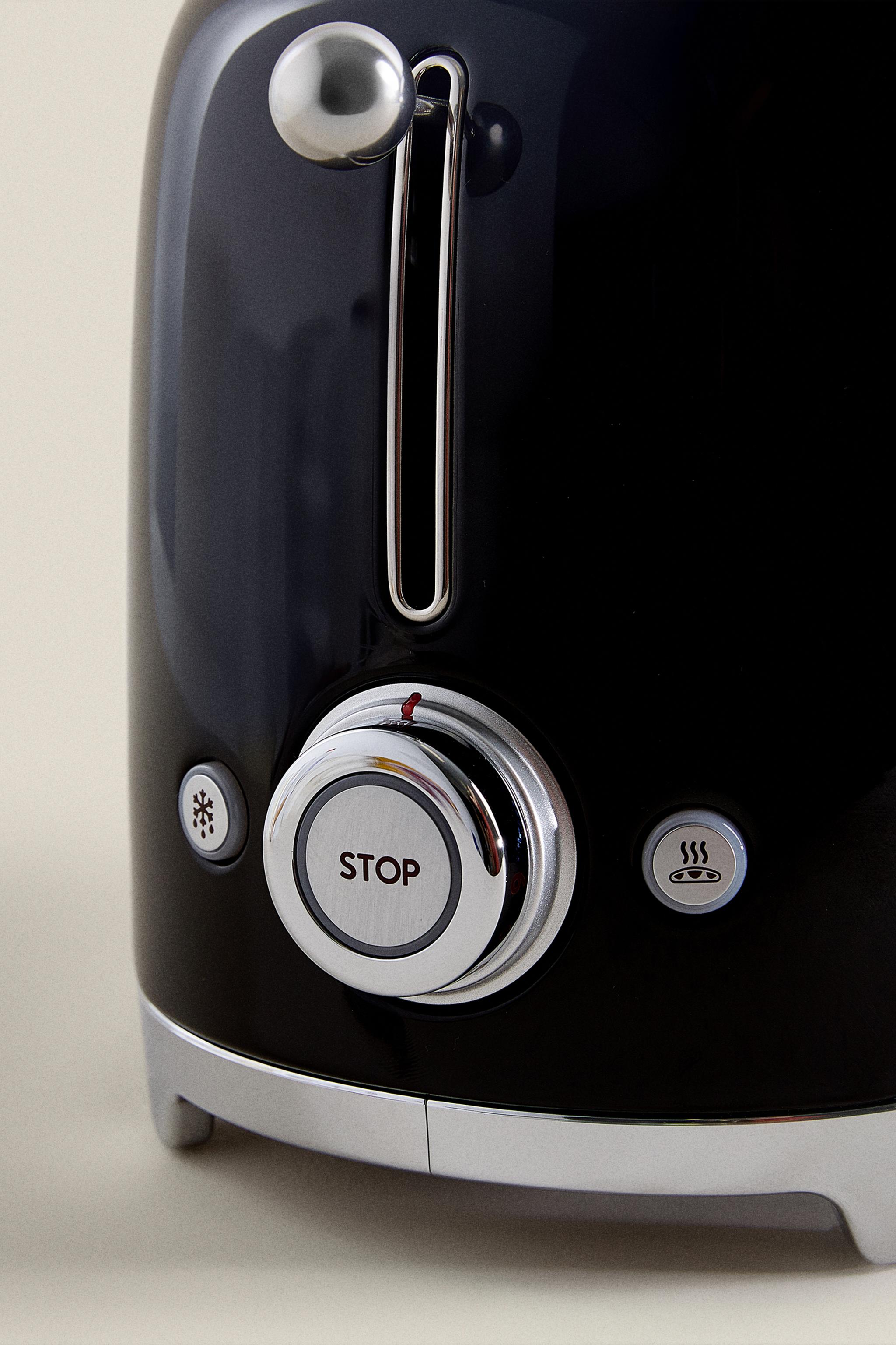 SMEG TOASTER — Black