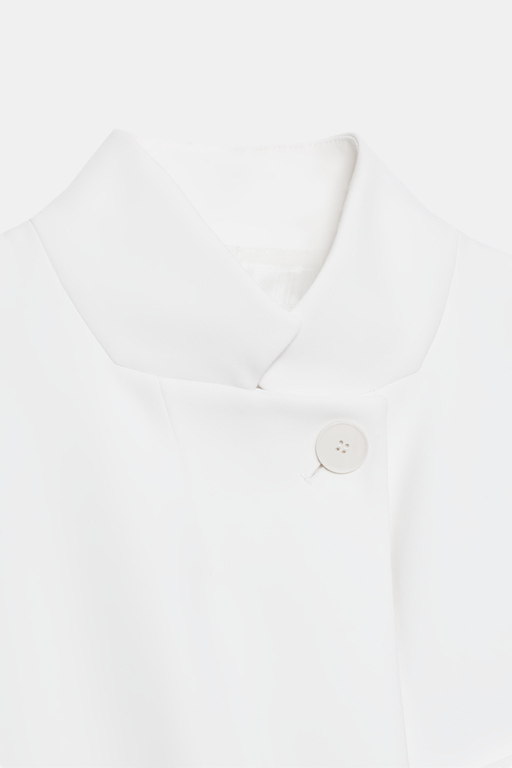 SHORT SLEEVE CROPPED BLAZER ZW COLLECTION