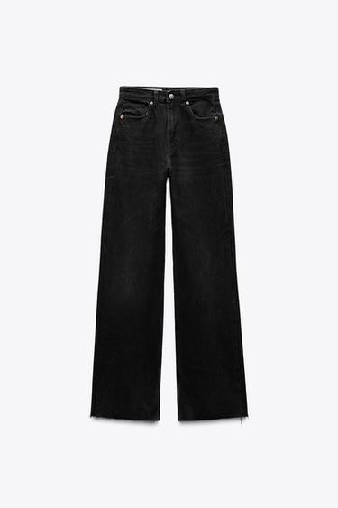 JEAN TRF WIDE LEG TAILLE HAUTE LONGUEUR COMPLÈTE - Noir de Zara - Image 4