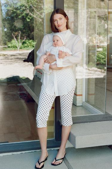 Pijama d'una peça brodat - Blanc de Zara