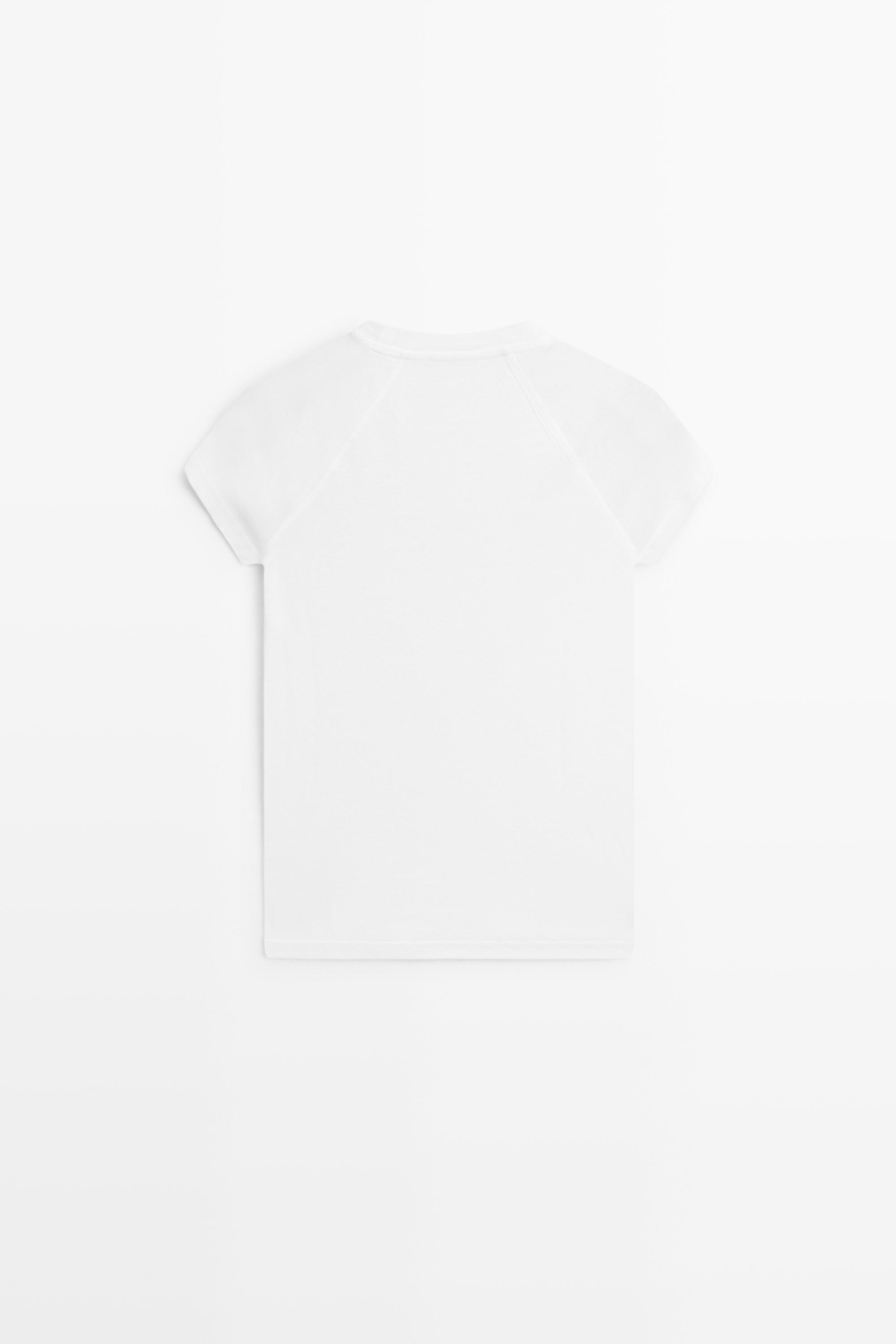 T-shirt à manches courtes raglan