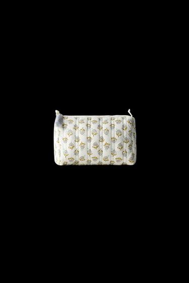 BOHO PRINT TOILETRY BAG - Ecru by Zara - Image 0