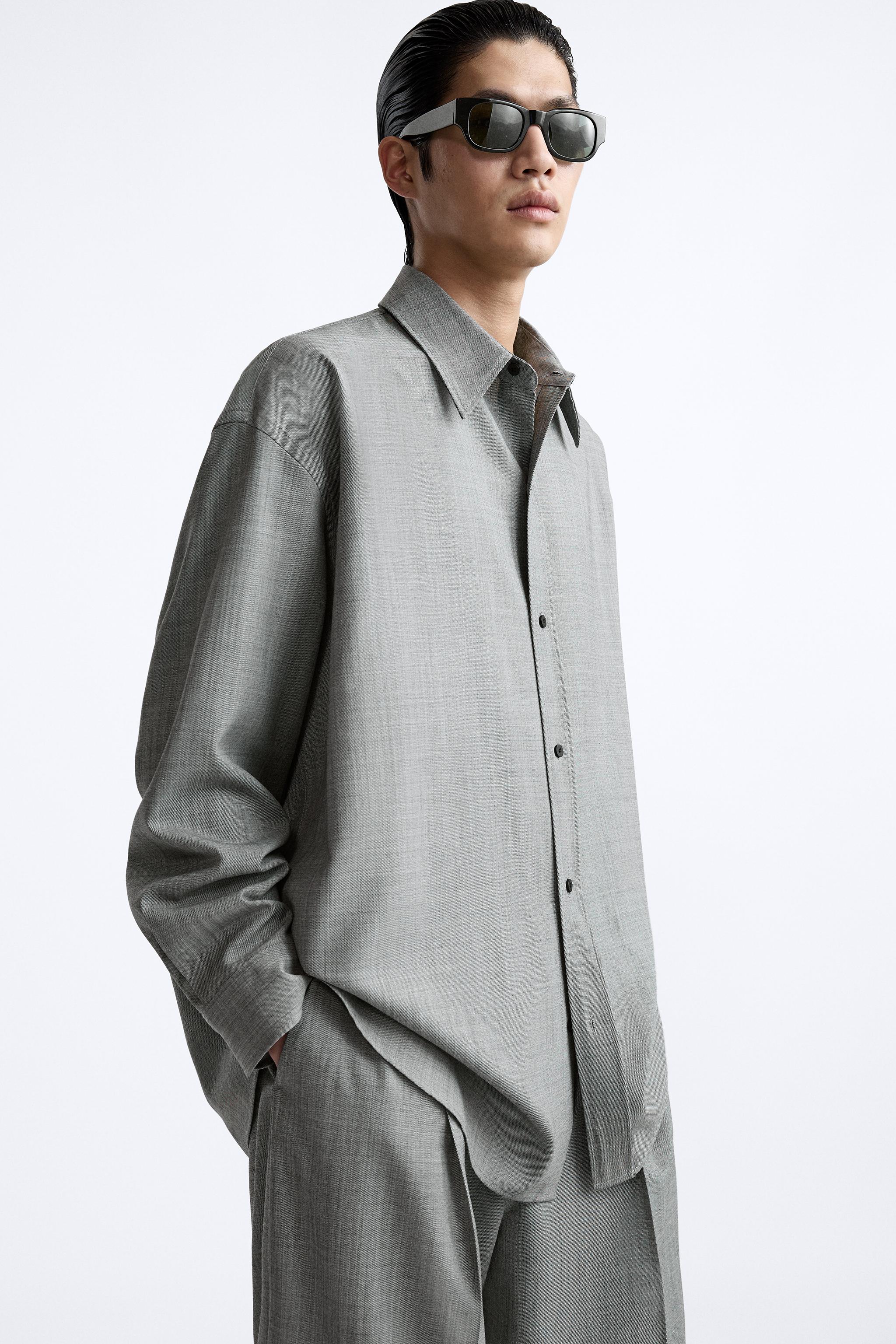 Camicia oversize clearance uomo