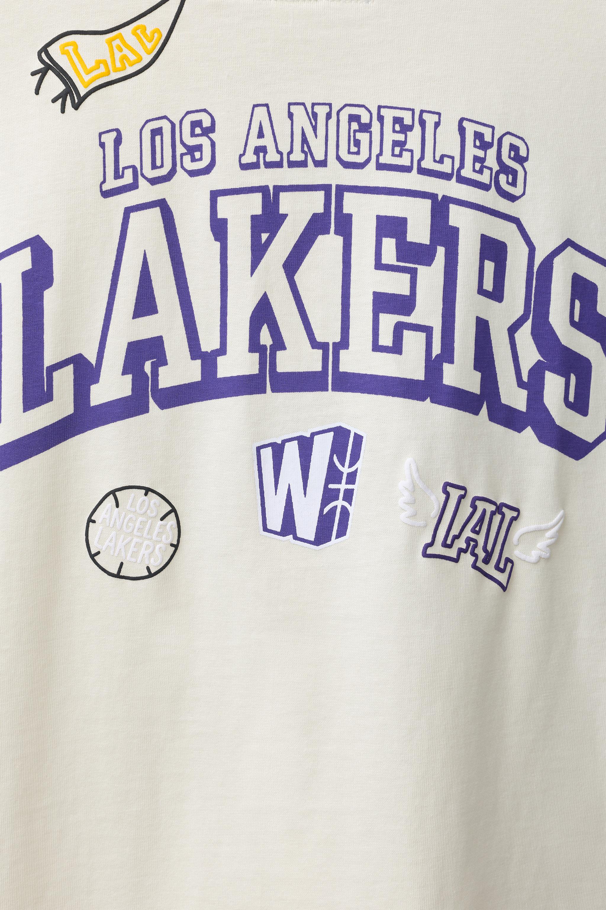 NBA LOS ANGELES LAKERS PRINTED T-SHIRT
