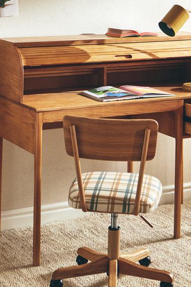 BUREAU EN BOIS - Beige clair de Zara - Image 6