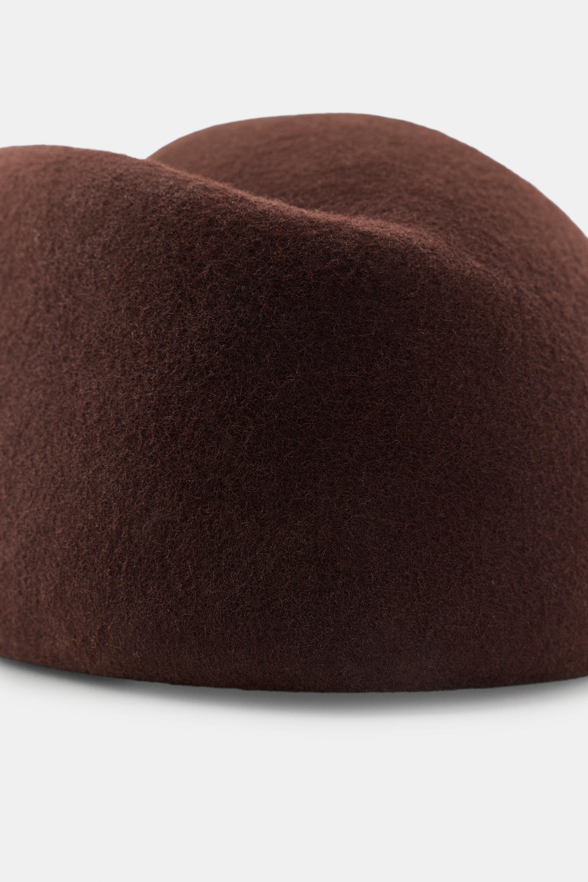 100% WOOL PLAIN PILLBOX HAT