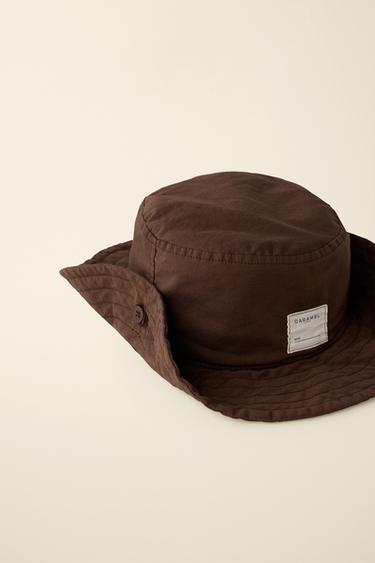 BERRETTO A SECCHIELLO CREATED BY CARAMEL LONDON X ZARA - Marrone di Zara
