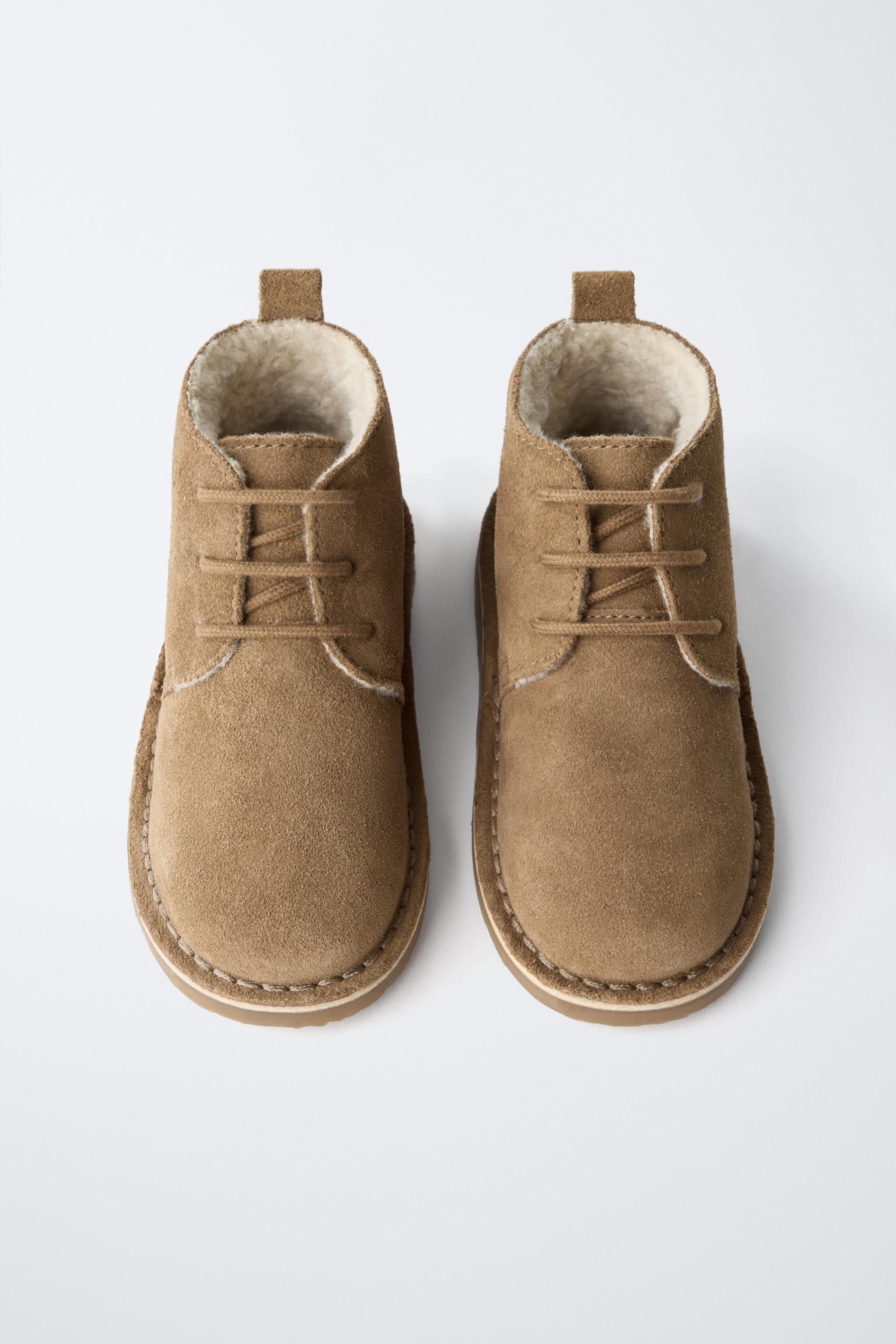 BOTTES EN CUIR DOUBLÉES