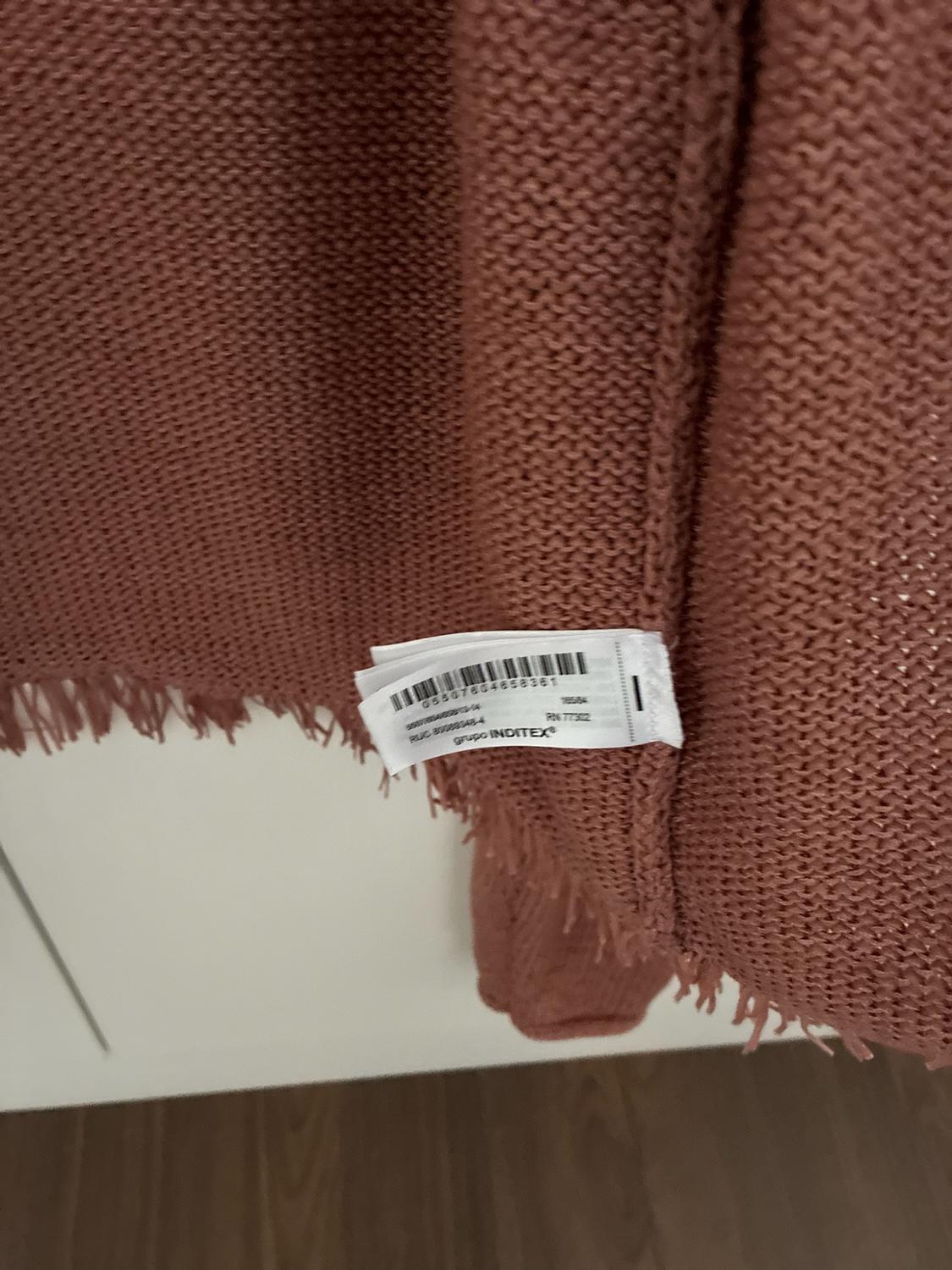 KNIT CARDIGAN WITH FRINGING - Image 3