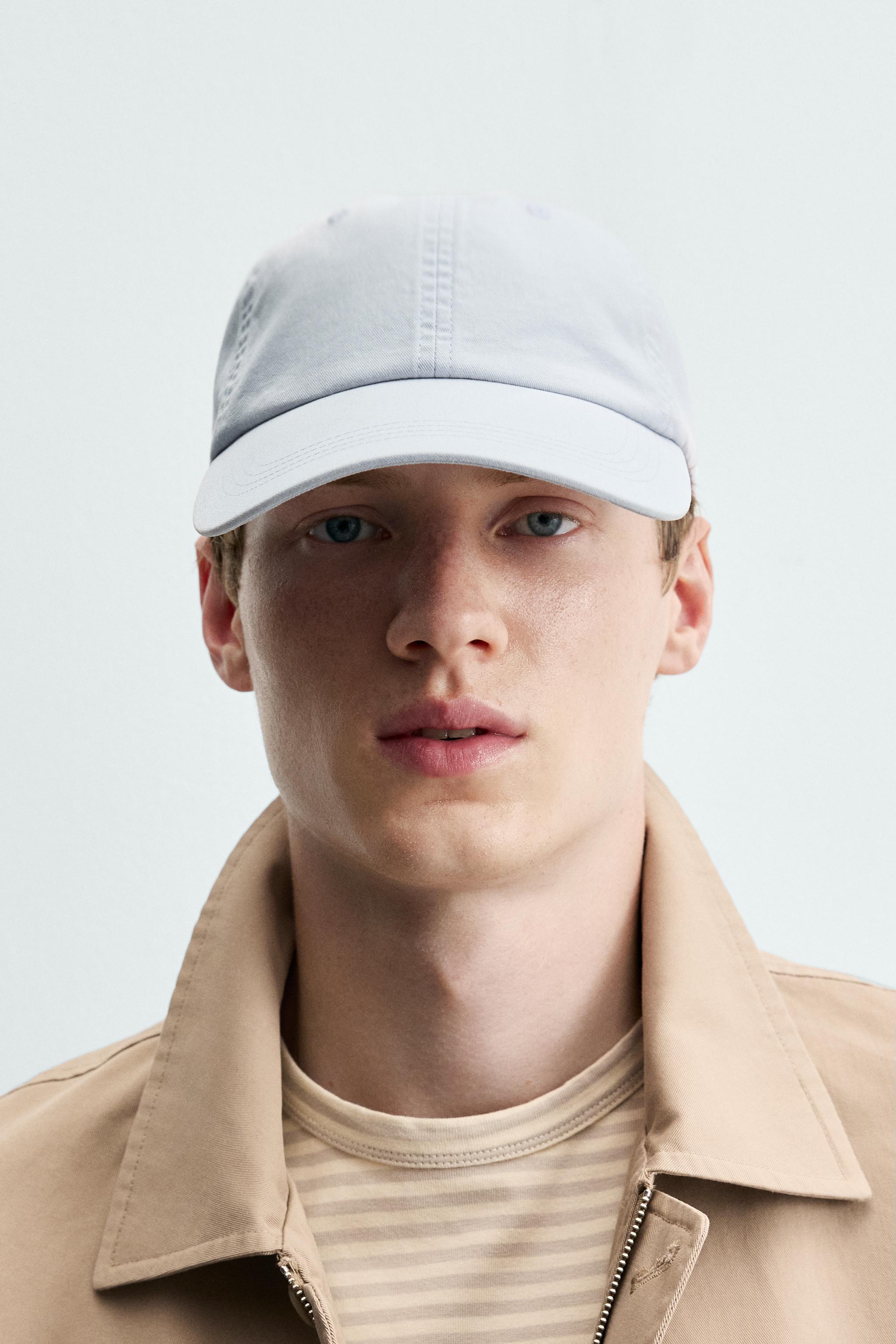 WASHED COTTON CAP — Blue / Lavender