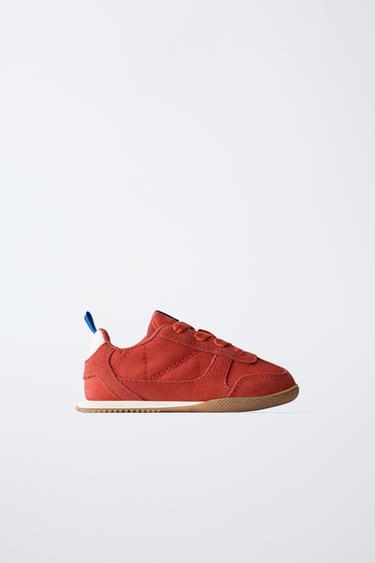 SOFT TRAINERS - Red by Zara