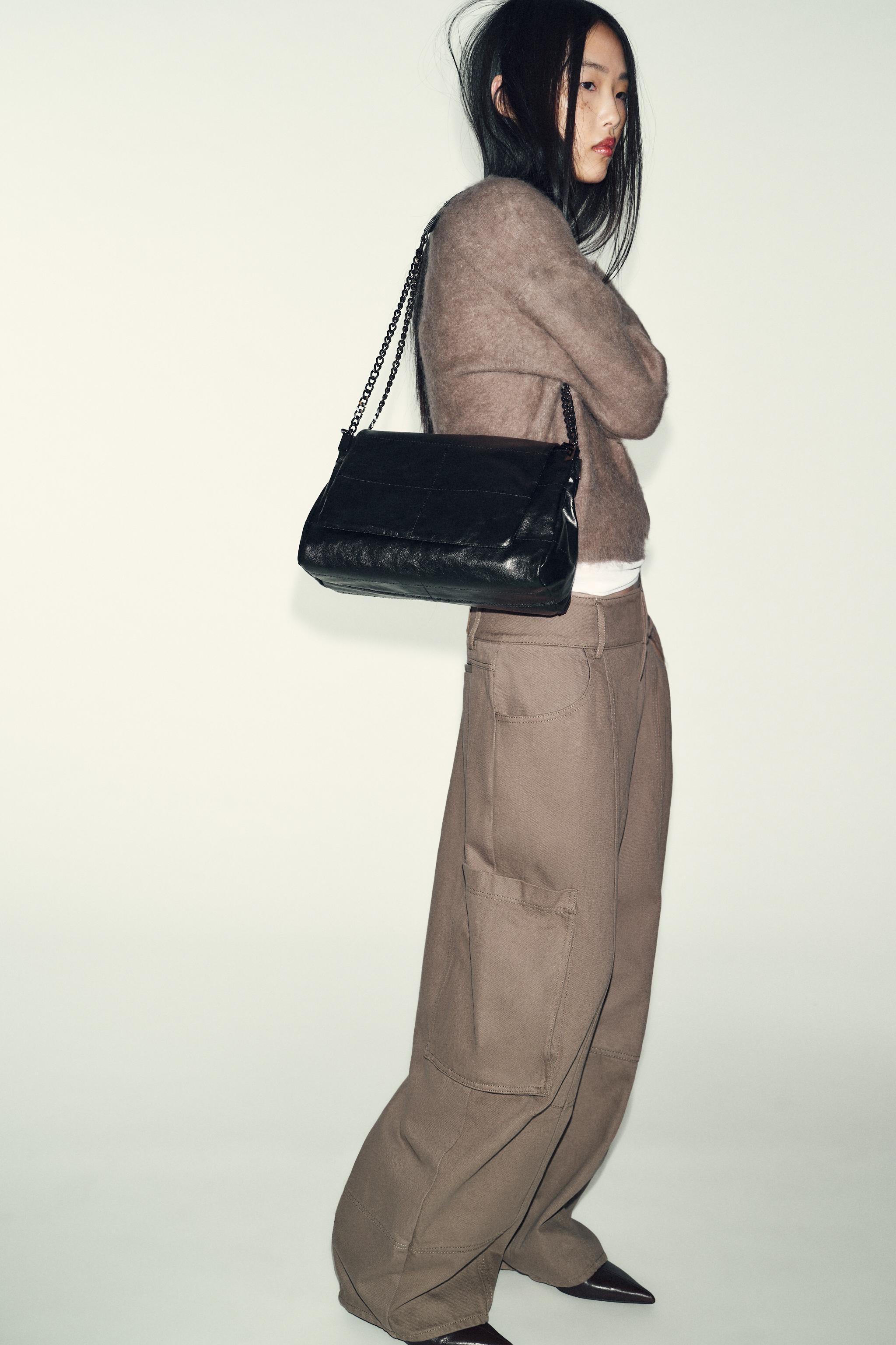 ロック フラップショルダーバッグ - ブラック | ZARA Japan / 日本