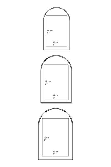 GOLDEN ARCH PHOTO FRAME - Golden by Zara - Image 4