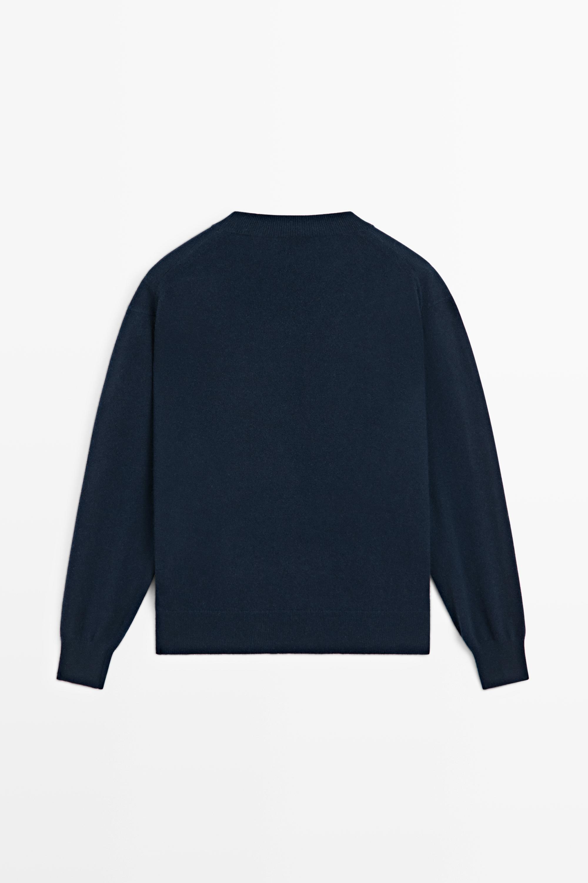 Pull 100 % cachemire manches longues