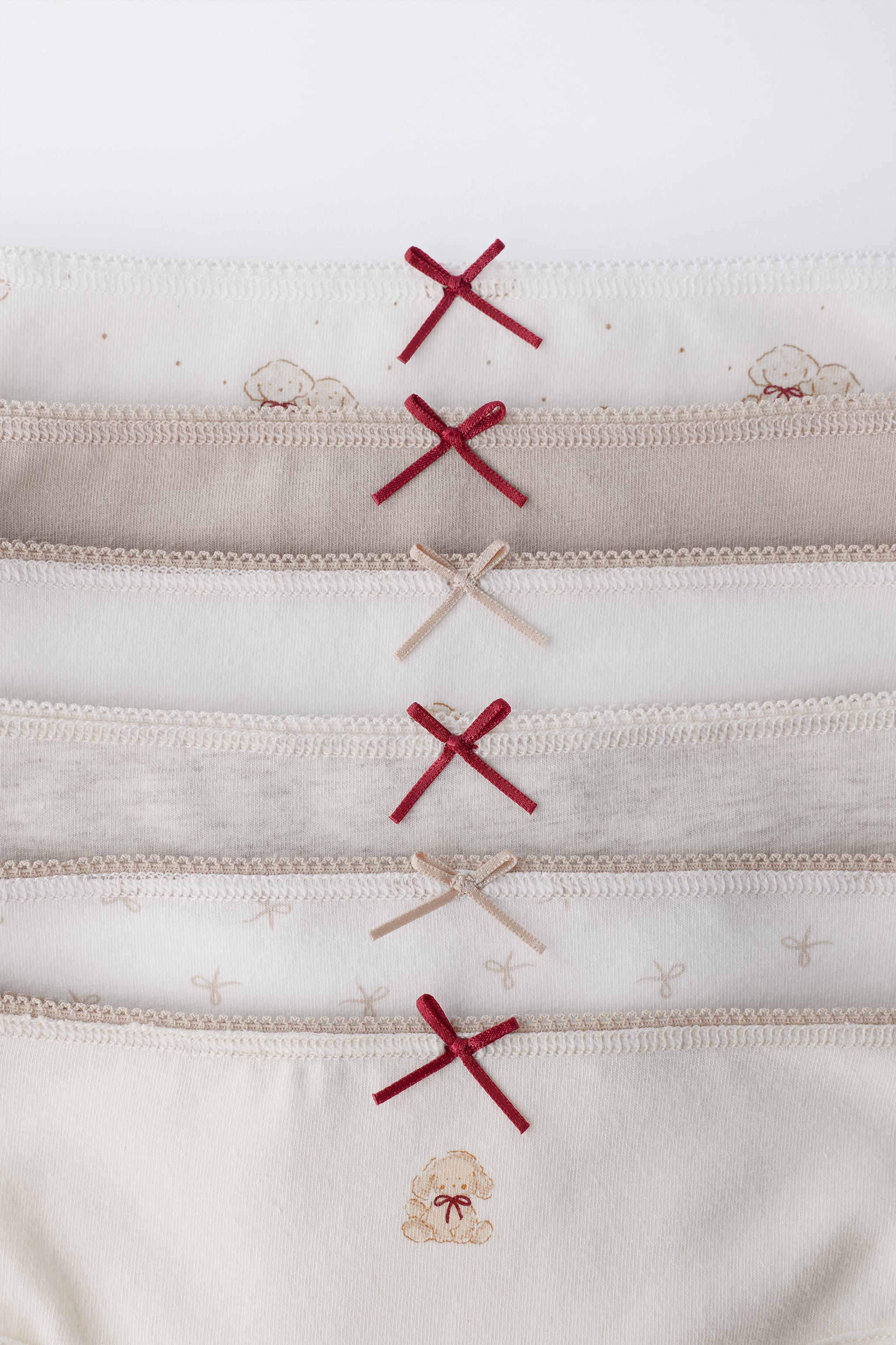 2-6 YEARS/ SIX-PACK OF PUPPY PRINT UNDERWEAR