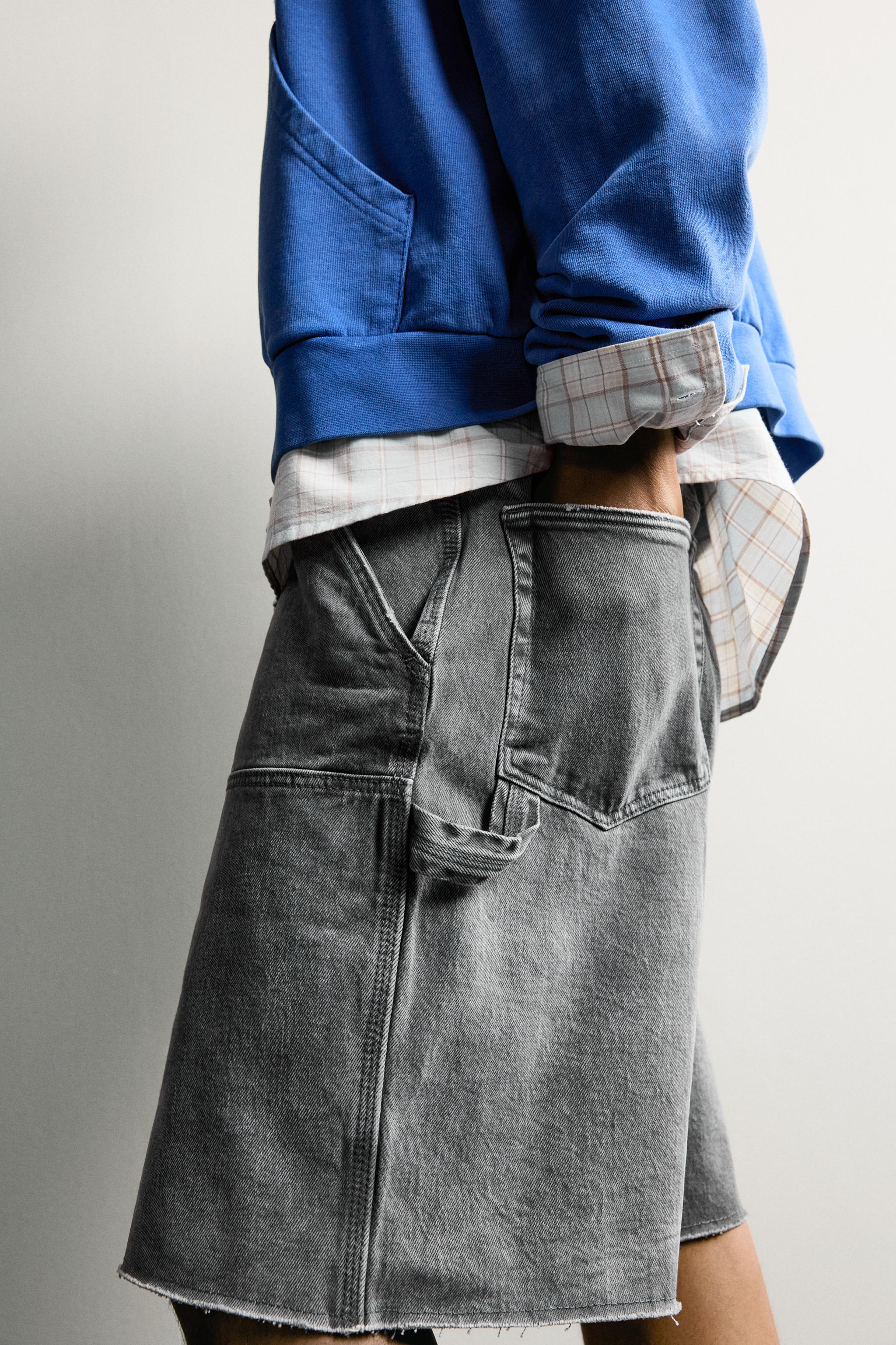 BERMUDA RELAXED FIT POCHE CHARPENTIER