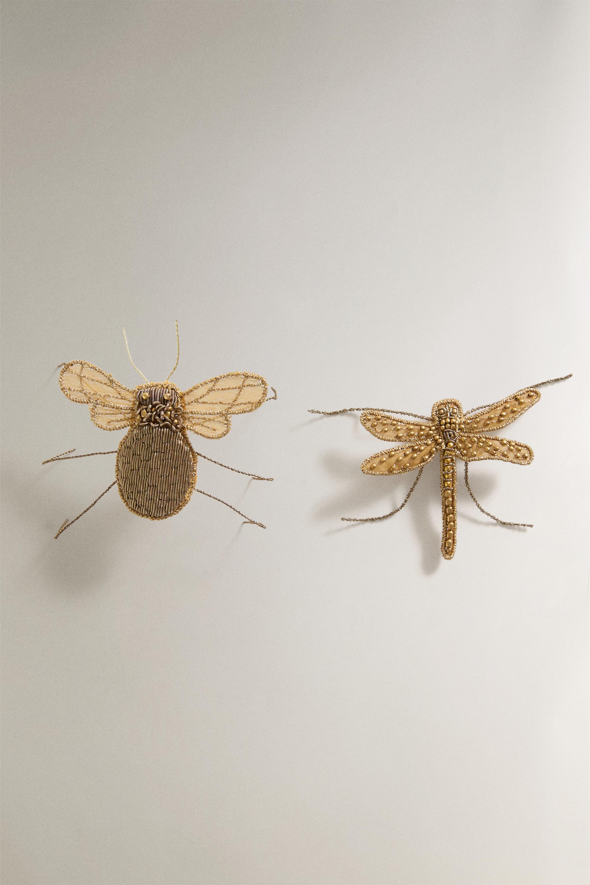 Zara DECORATIVE INSECT PACK (PACK OF 2) MARISA BERENSON