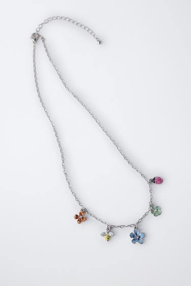 PACK OF SHAPED NECKLACE AND RING - Silver by Zara - Image 1