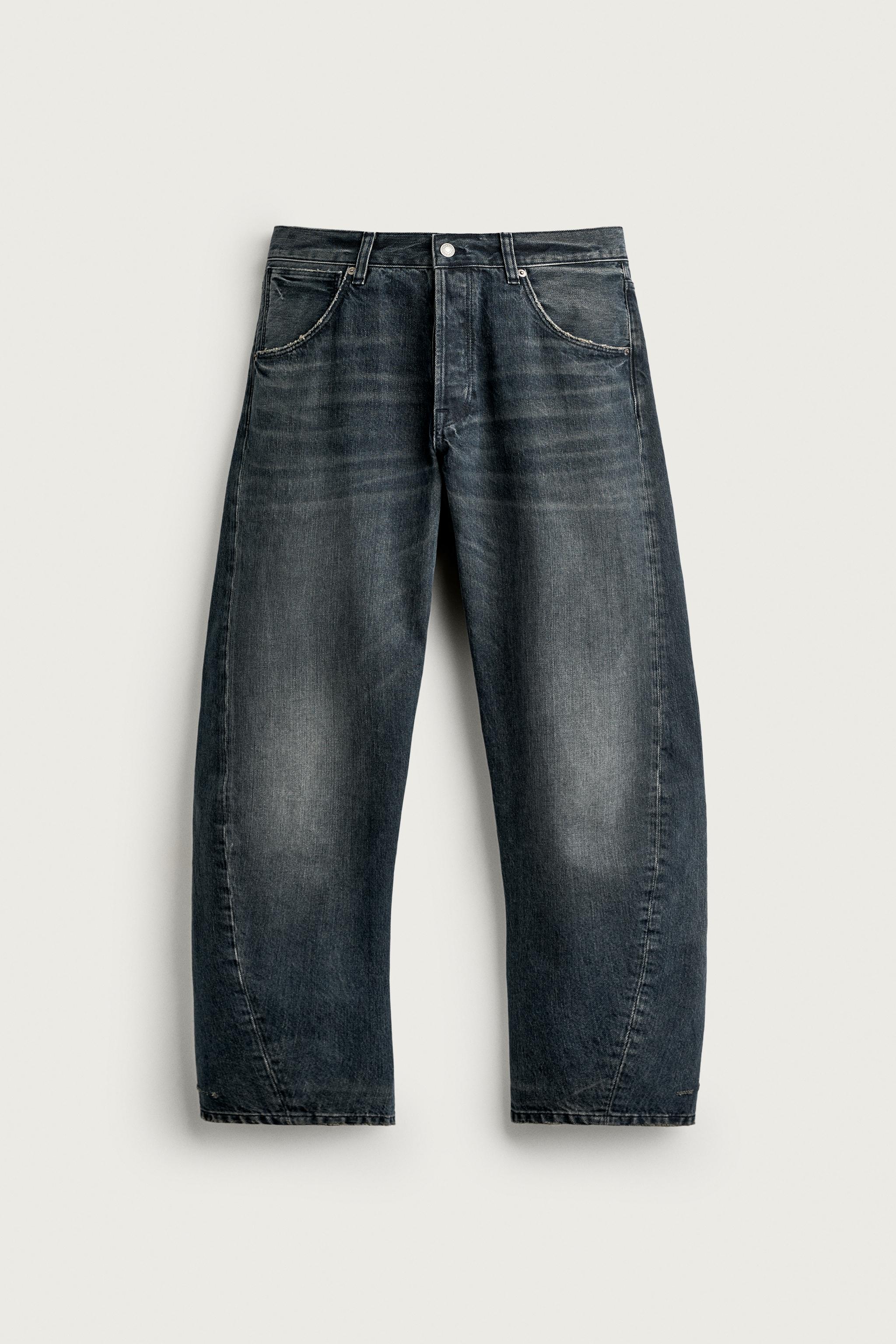 JEANS LOOSE FIT COSTURA GIRADA