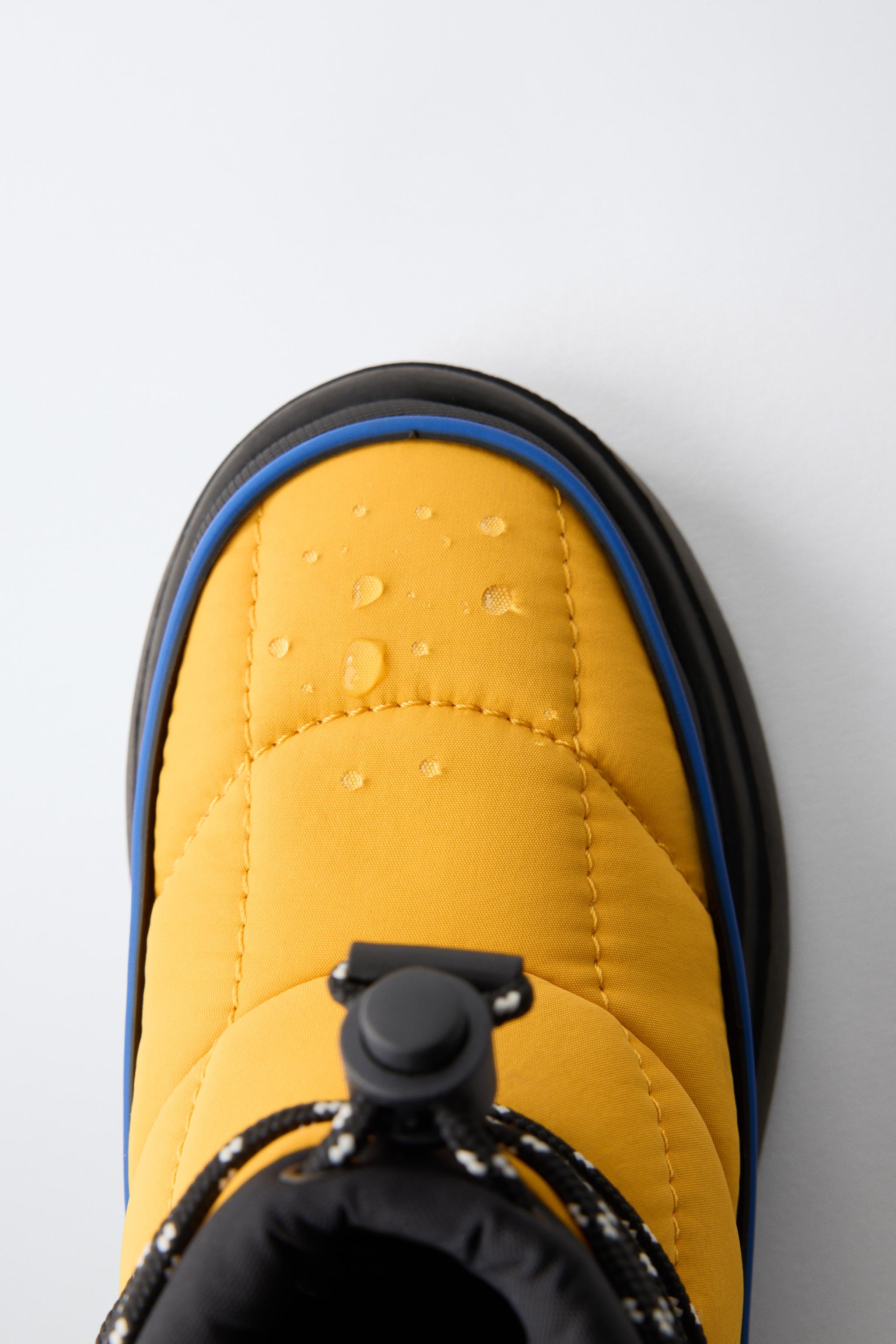 WATER REPELLENT PADDED ANKLE BOOTS