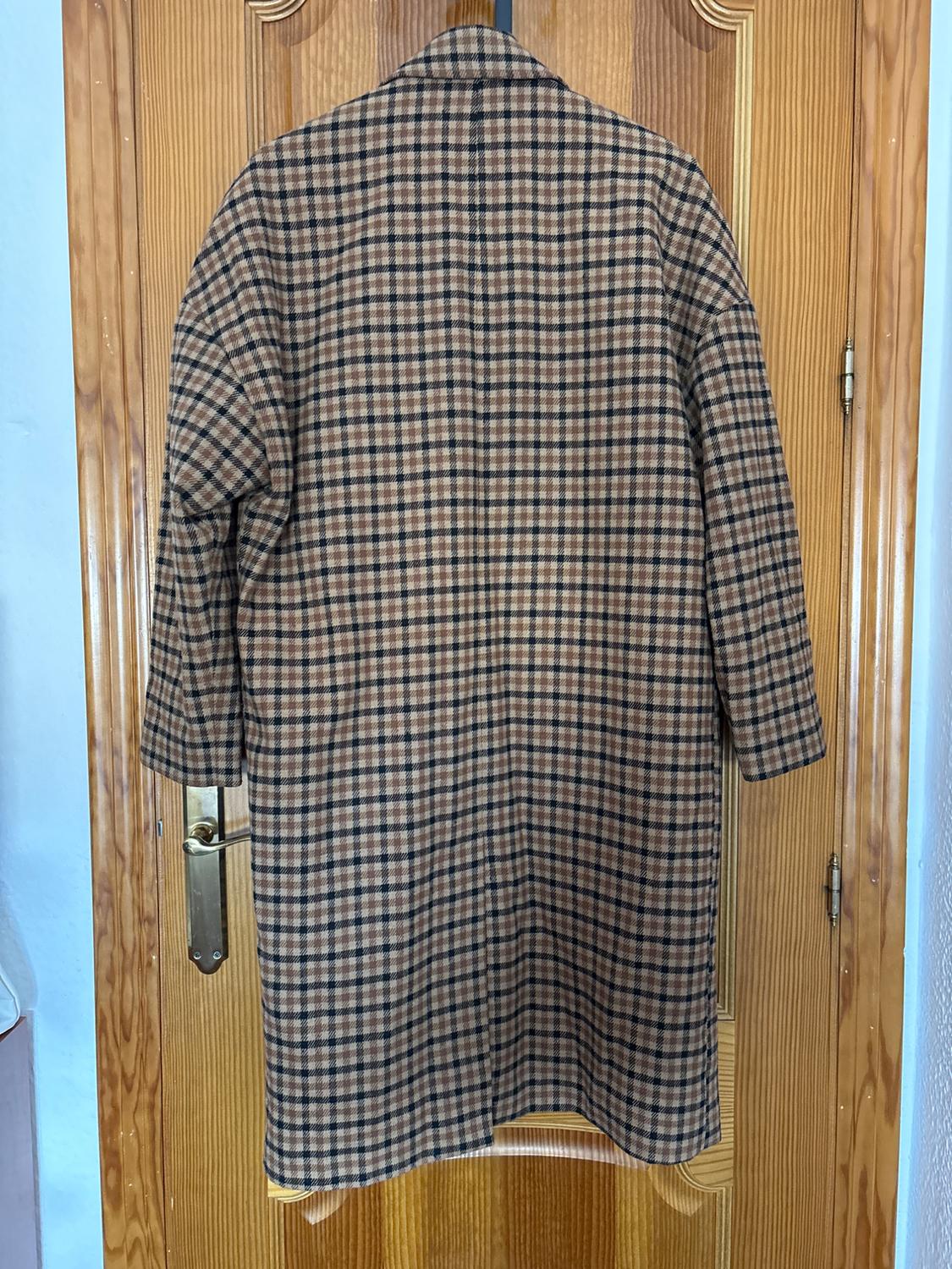 OVERSIZED CHECK COAT - Image 2
