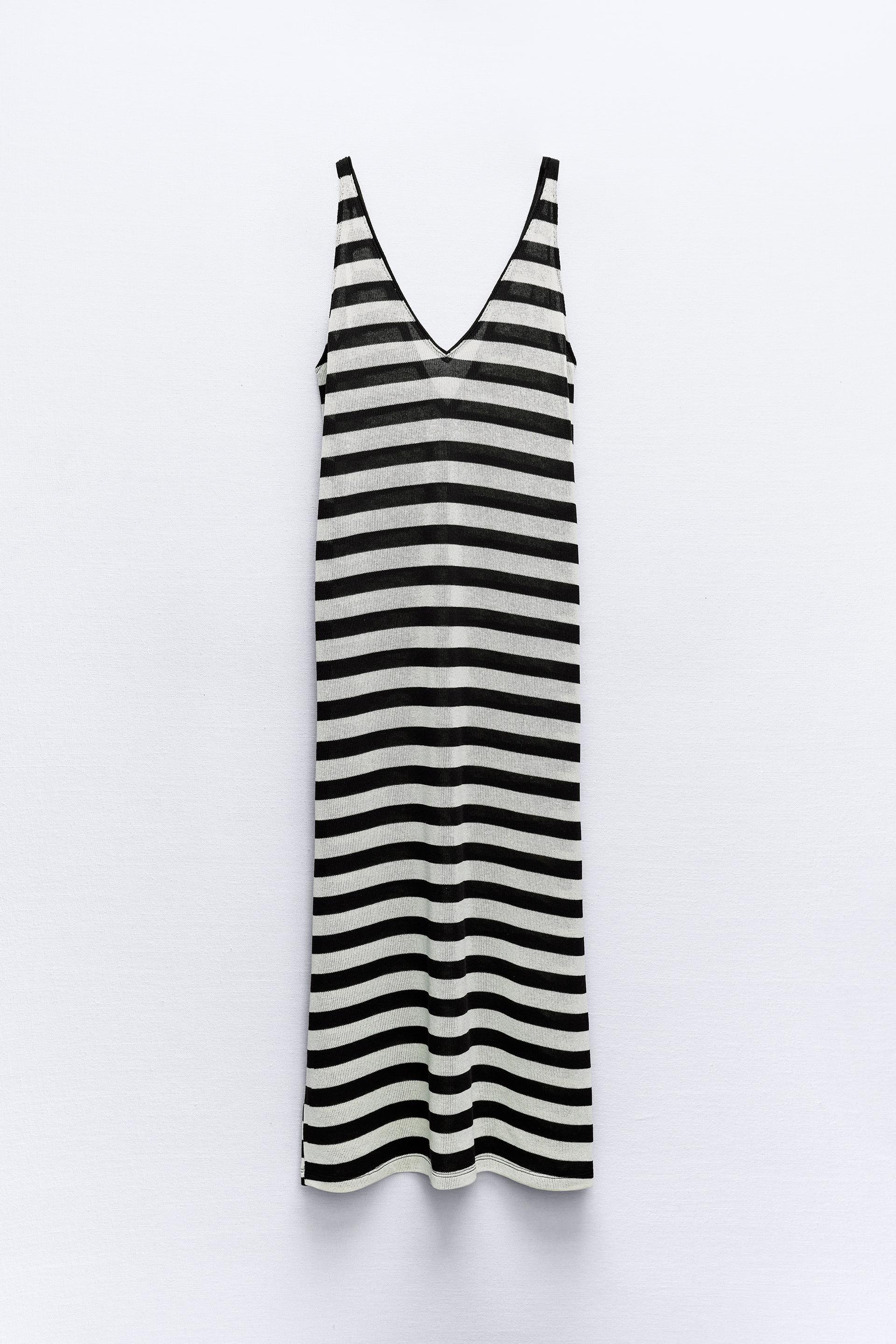 LONG STRIPED DRESS