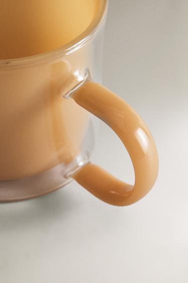TASSE BOROSILICATE DOUBLE PAROI - Orange de Zara - Image 2