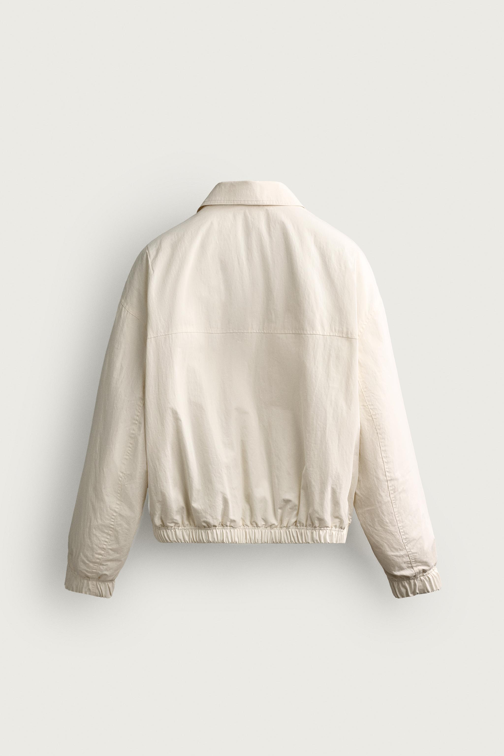 BLOUSON MATELASSÉ CROPPED FIT
