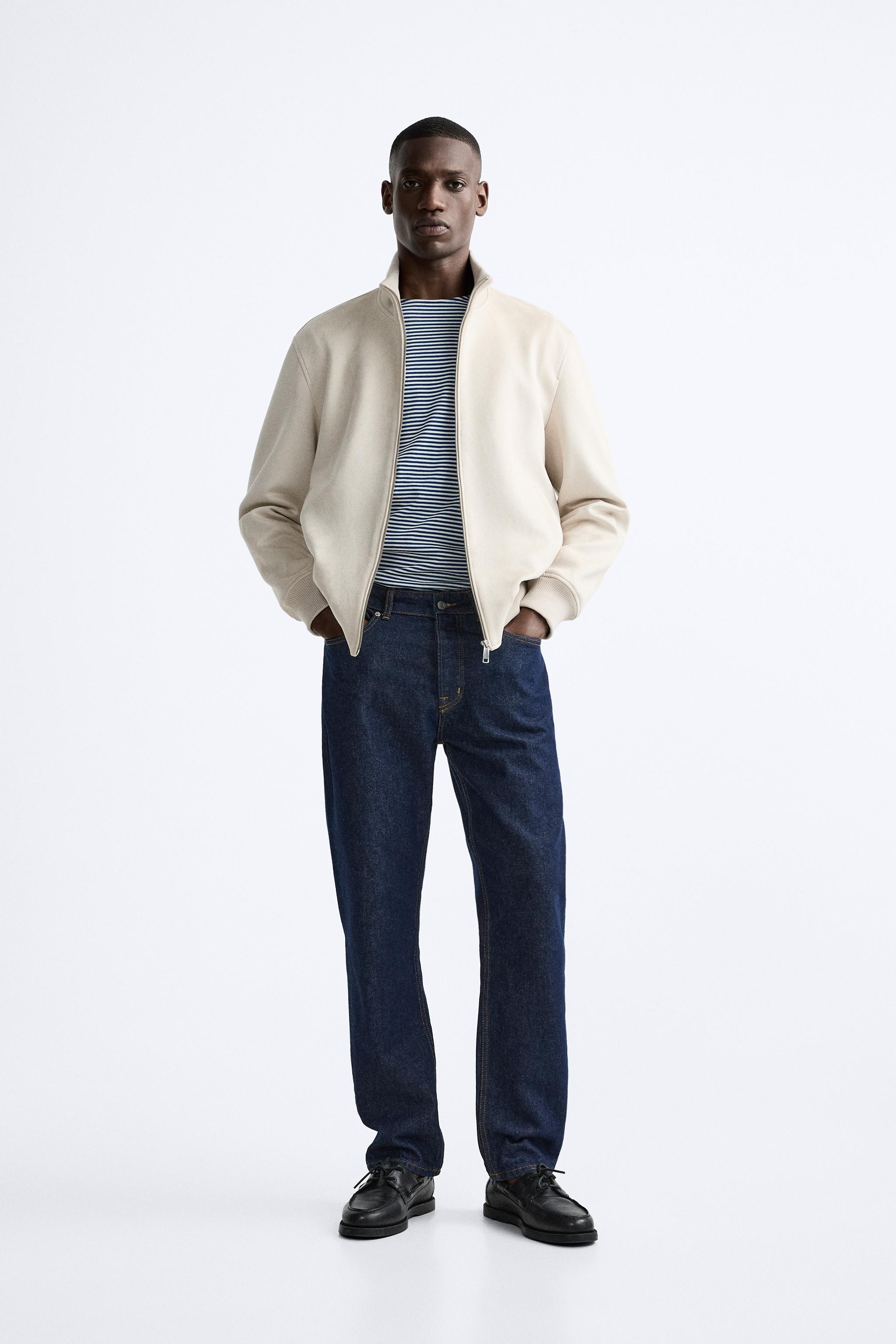 Faux suede jacket zara online