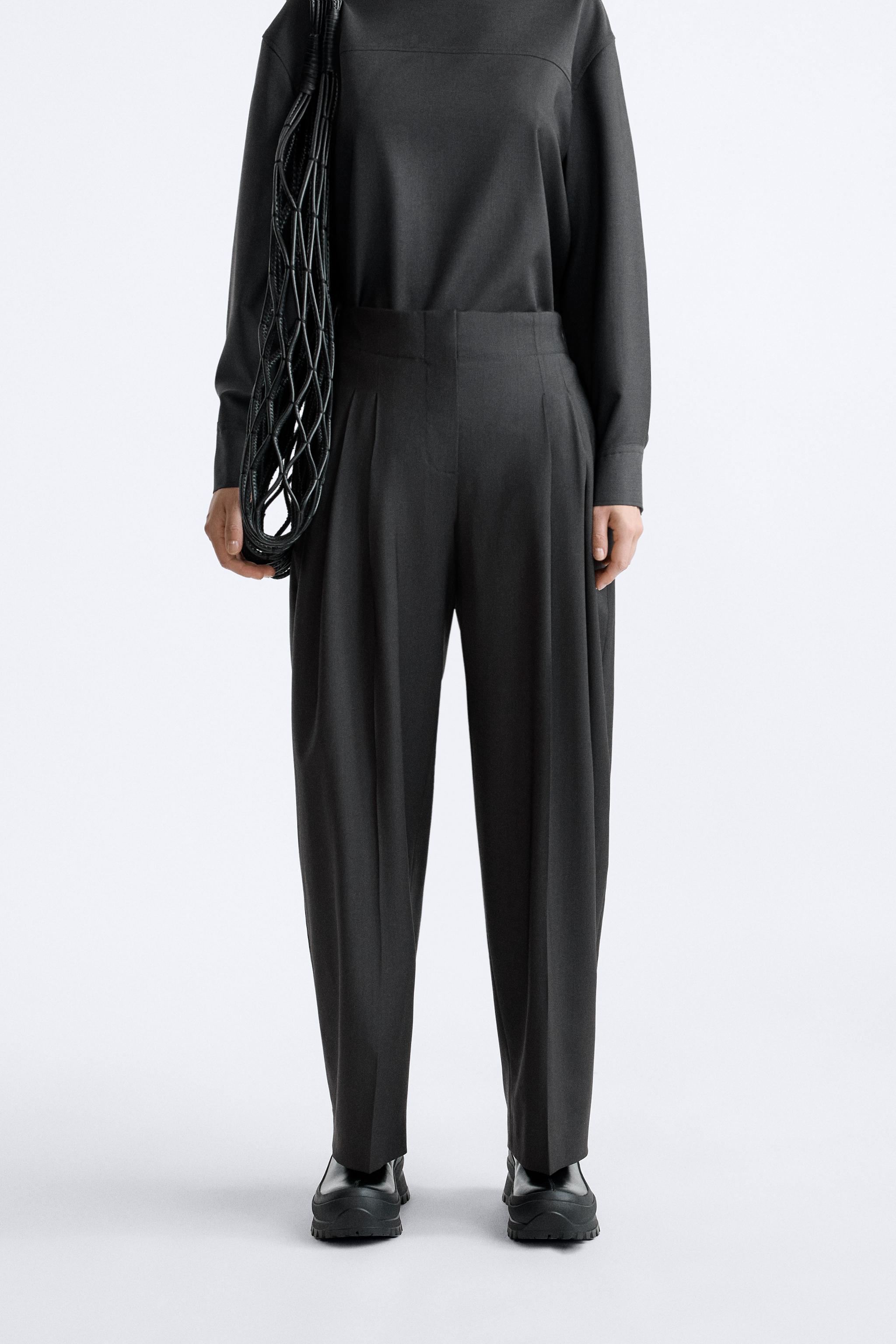 Zara best sale wool pants