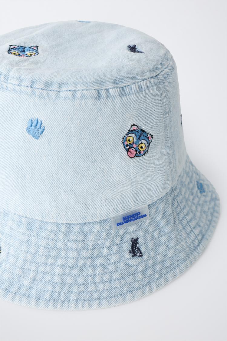 Gorro denim bob kpop demon hunters netflix