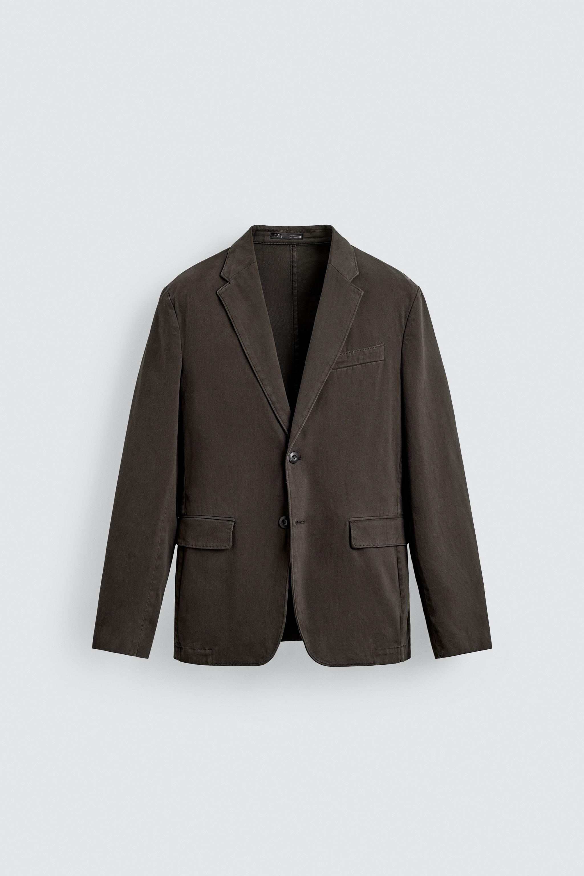 VESTE DE COSTUME EFFET DÉLAVÉ