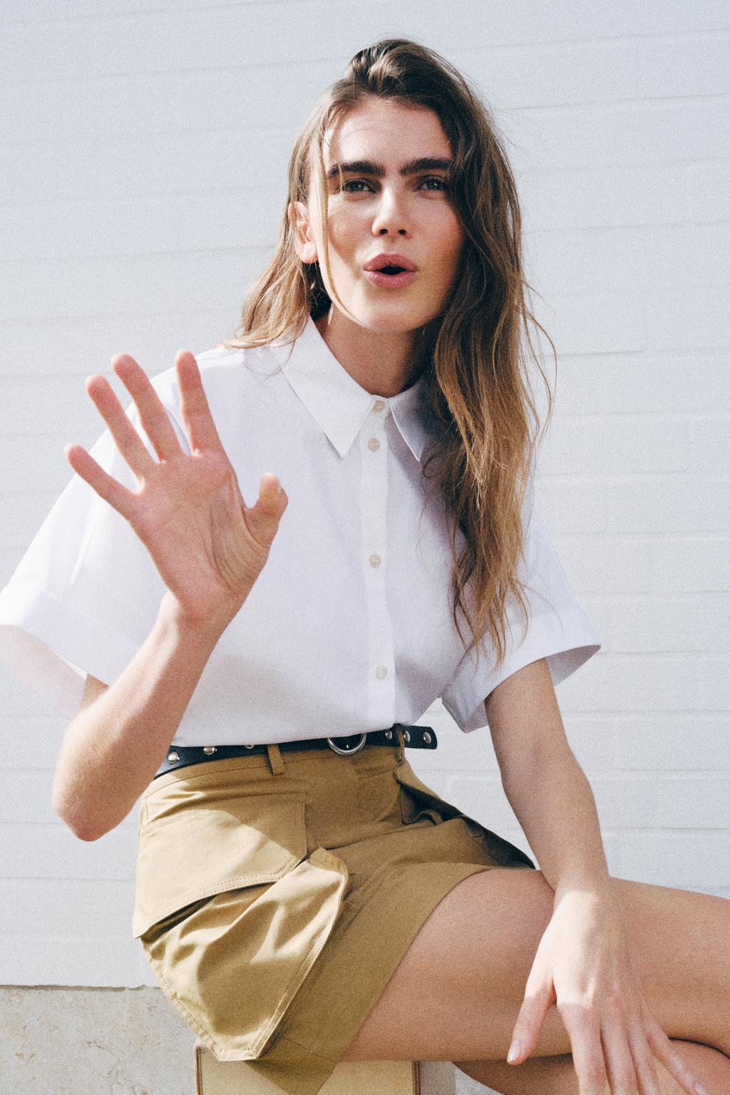 CARGO MINI SKIRT WITH BELT - image 2