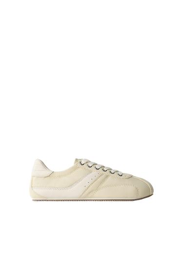 CONTRAST TRAINERS - Yellow by Zara