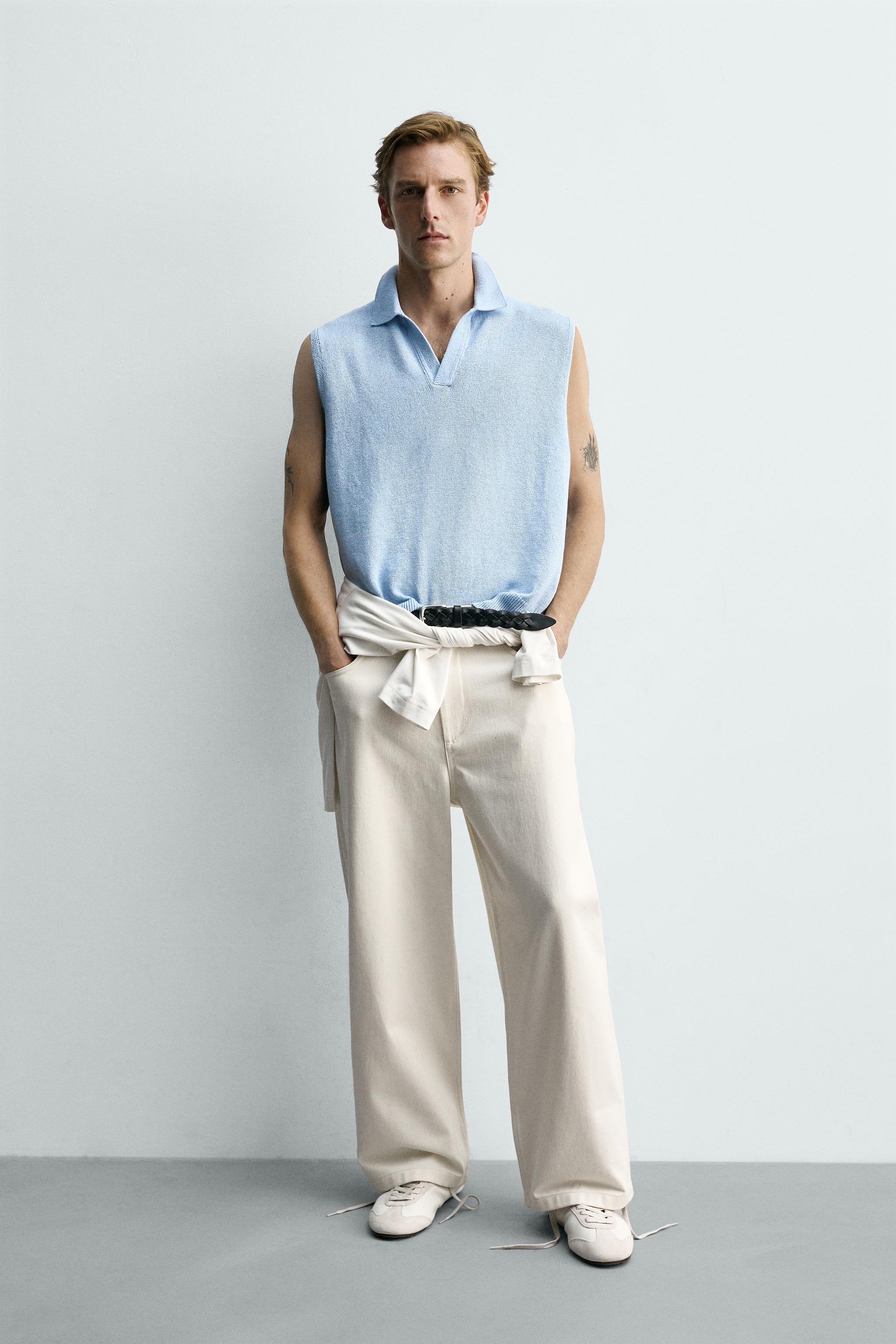 TEXTURED KNIT VEST