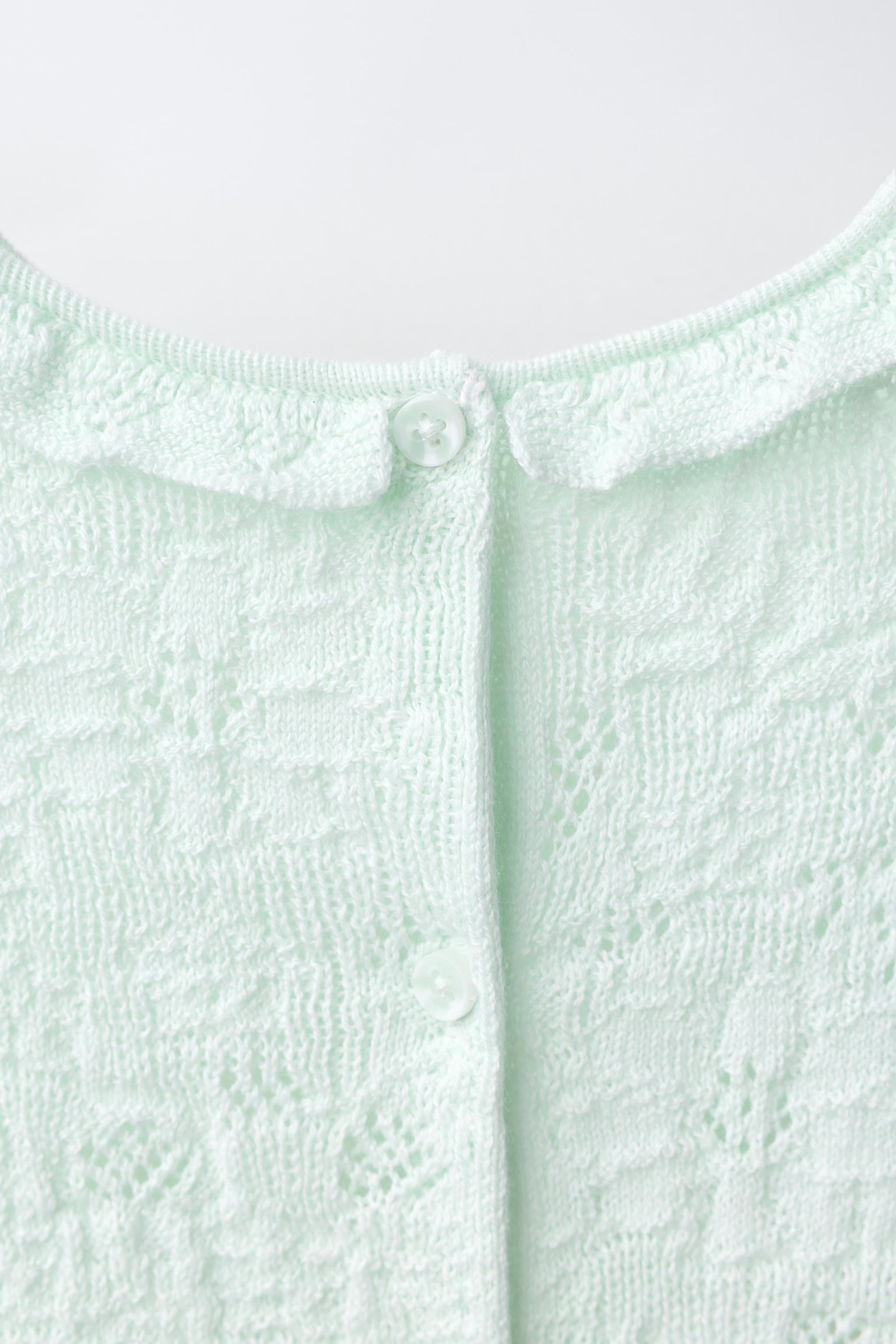 Боди KNIT для детей, хлопок, шёлк — Zara — фото 5